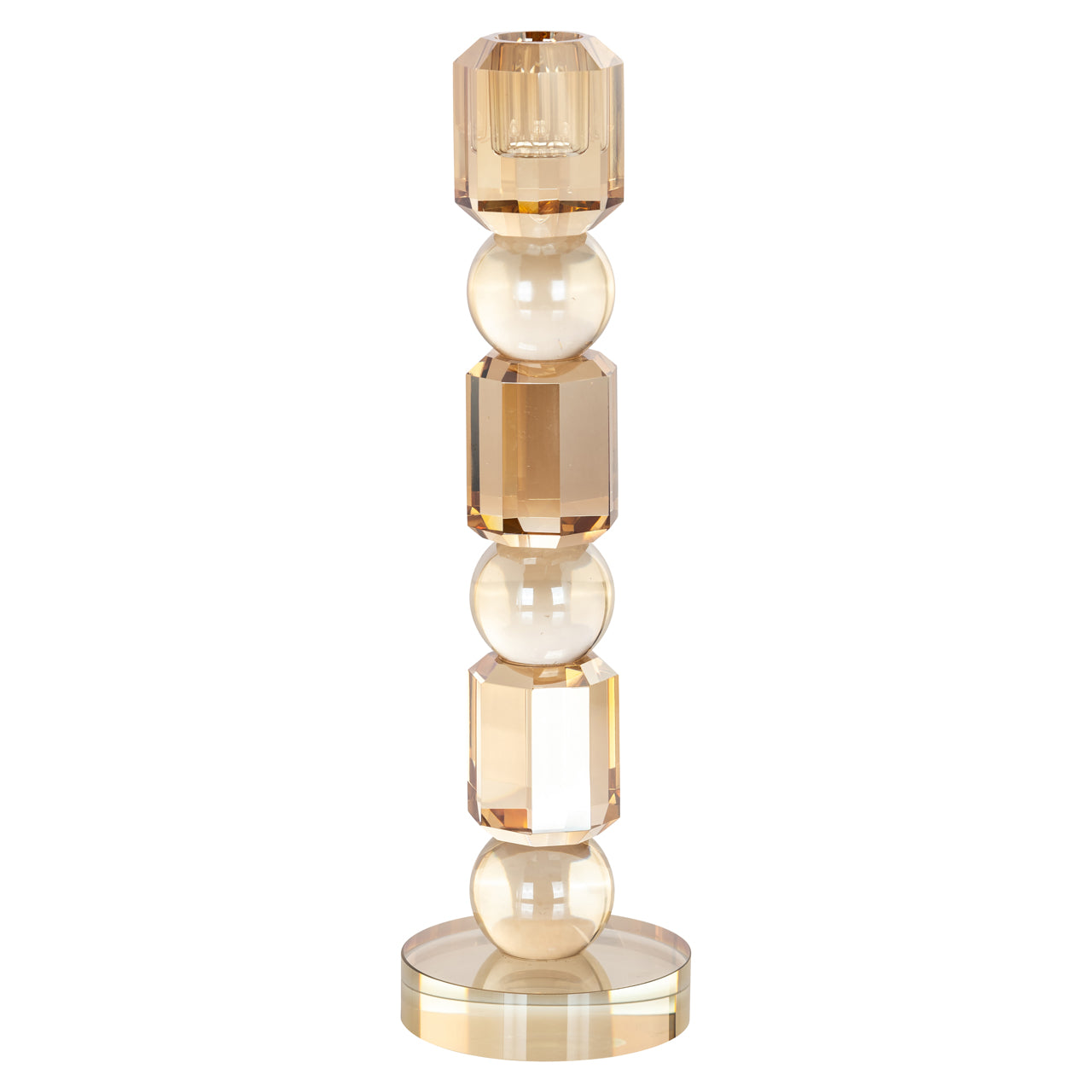 Richmond Interiors Kerzenhalter Meral brown large Kerzenhalter Richmond Interiors