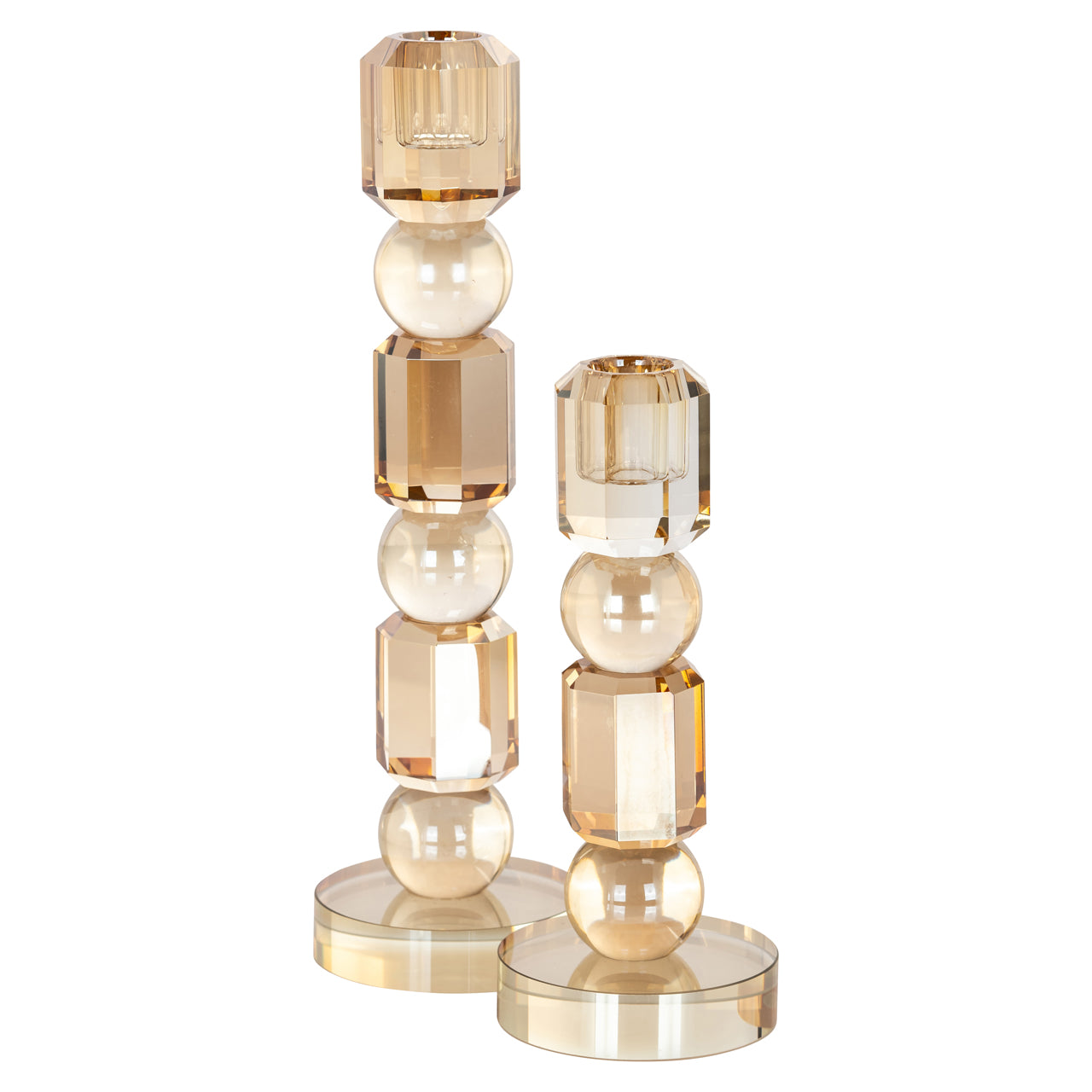 Richmond Interiors Kerzenhalter Meral brown large Kerzenhalter Richmond Interiors