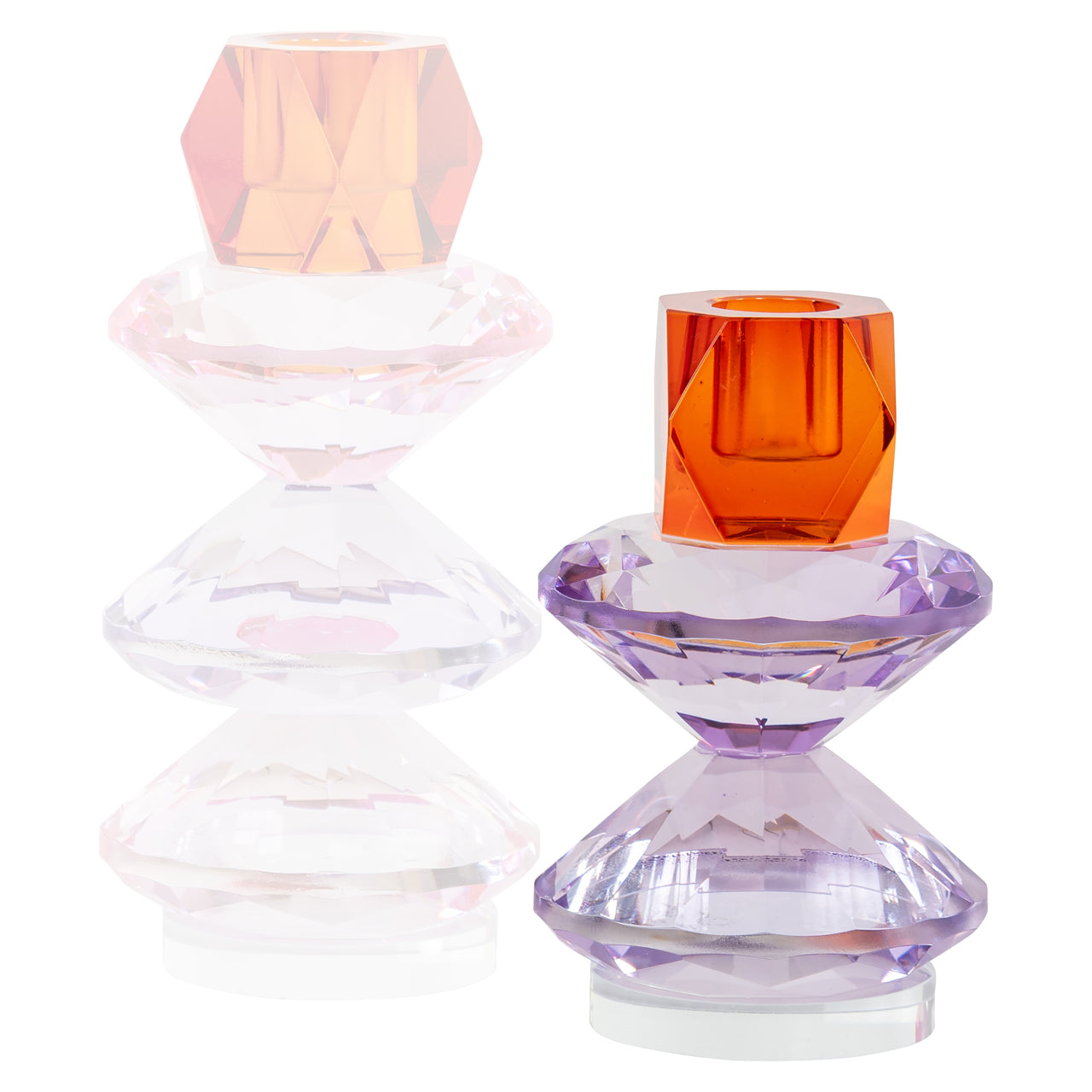 Richmond Interiors Kerzenhalter Yalena purple small Kerzenhalter Richmond Interiors