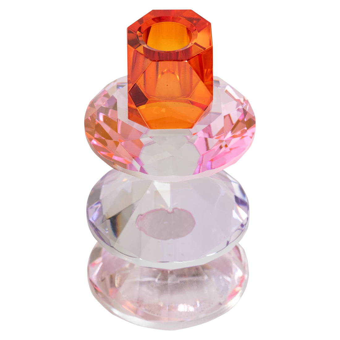 Richmond Interiors Kerzenhalter Yalena pink large Kerzenhalter Richmond Interiors