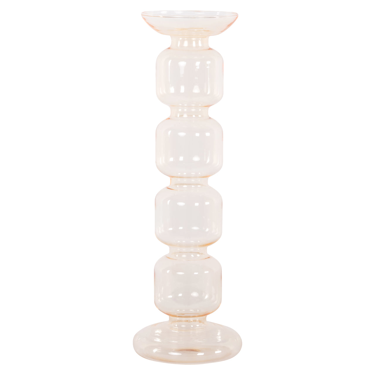 Richmond Interiors Kerzenhalter Rabia amber medium