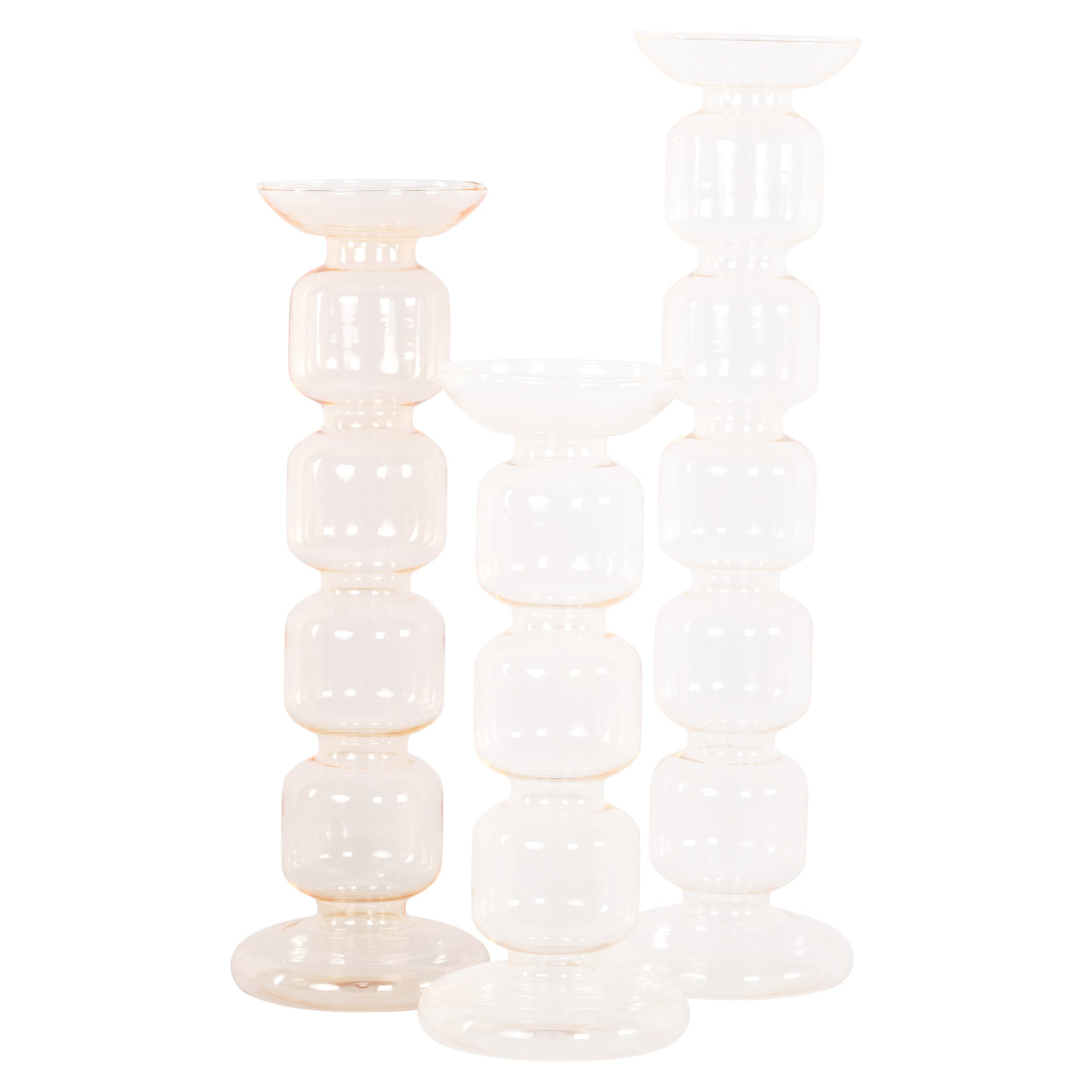 Richmond Interiors Kerzenhalter Rabia amber medium