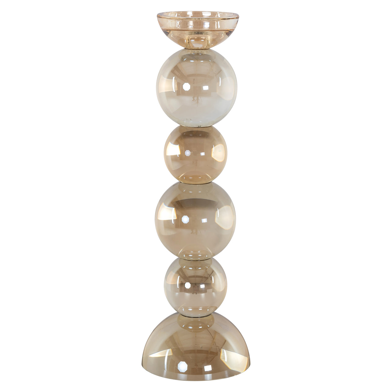 Richmond Interiors Kerzenhalter Emie brown large Kerzenhalter Richmond Interiors