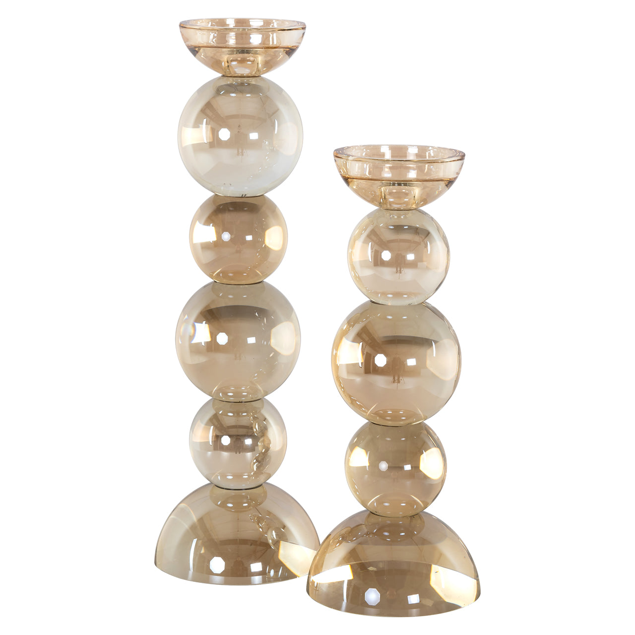Richmond Interiors Kerzenhalter Emie brown large Kerzenhalter Richmond Interiors