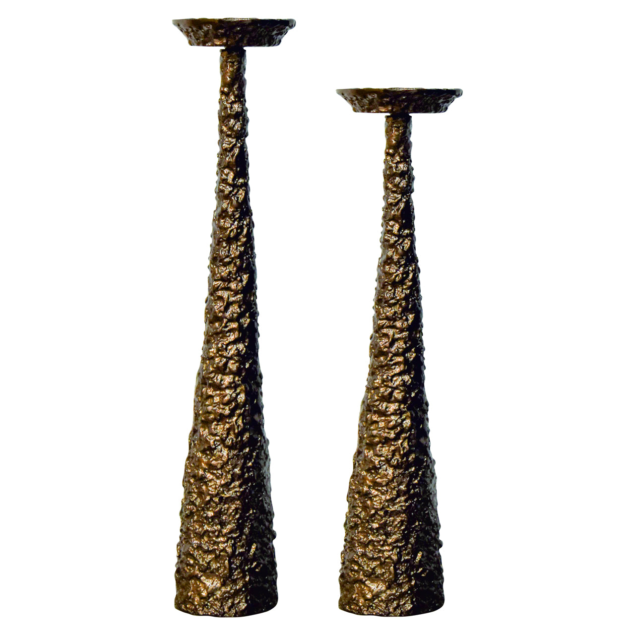 Richmond Interiors Kerzenhalter Moan brushed gold small Kerzenhalter Richmond Interiors