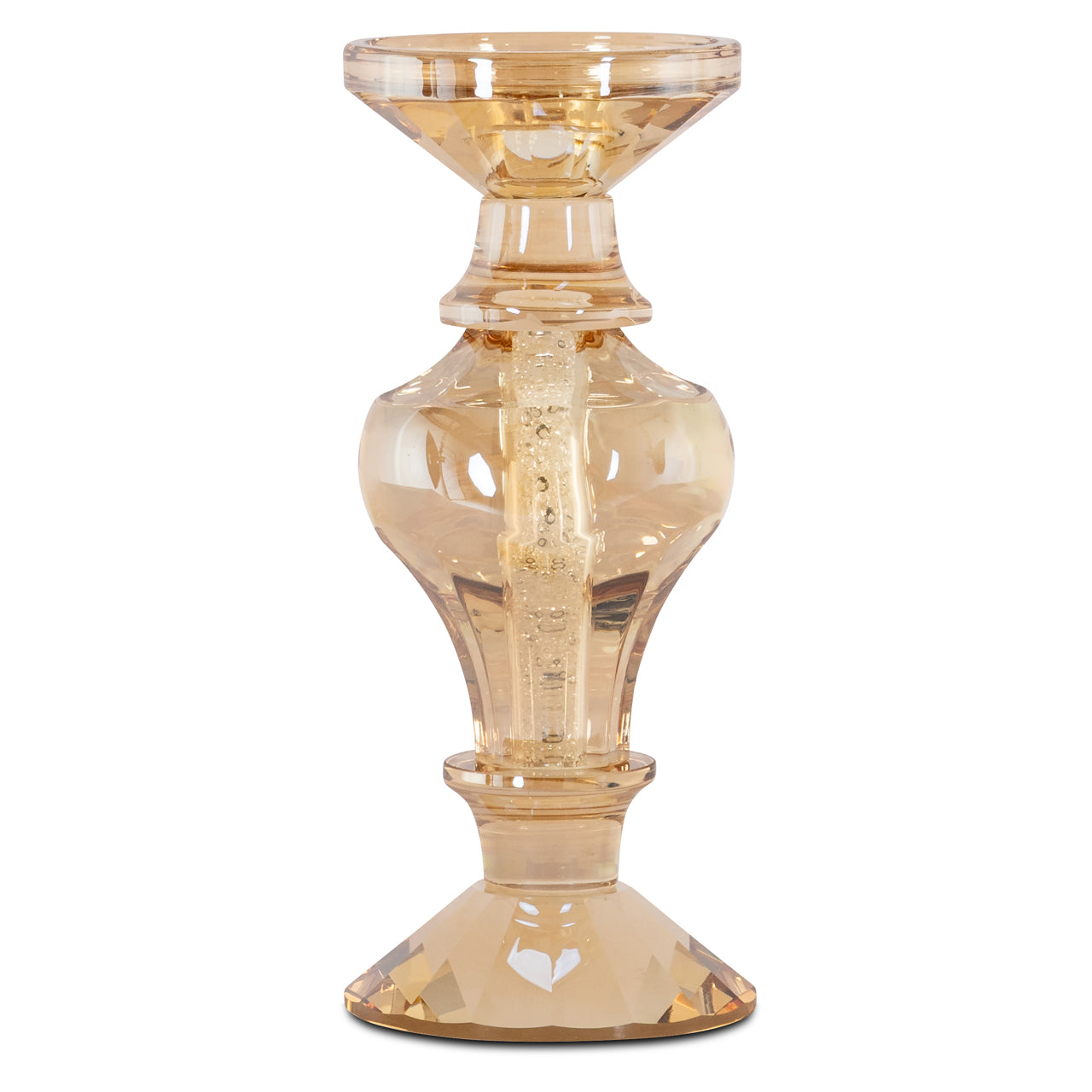 Richmond Interiors Kerzenhalter Dilan amber small Kerzenhalter Richmond Interiors