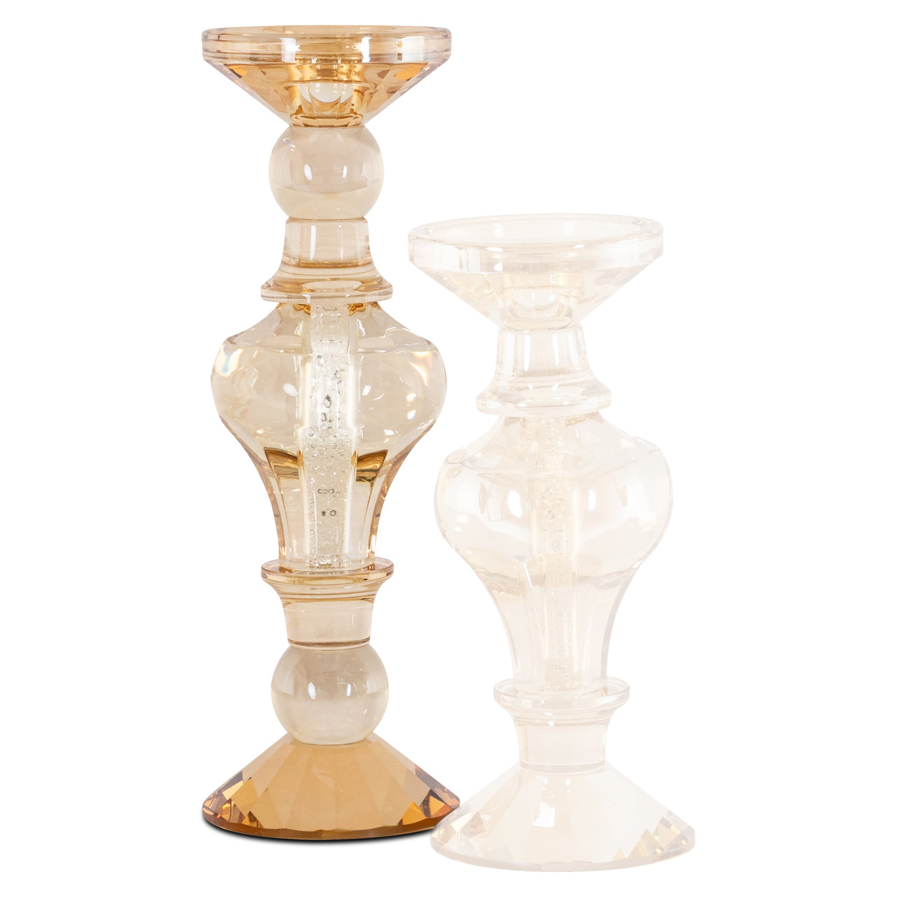 Richmond Interiors Kerzenhalter Dilan amber large Kerzenhalter Richmond Interiors