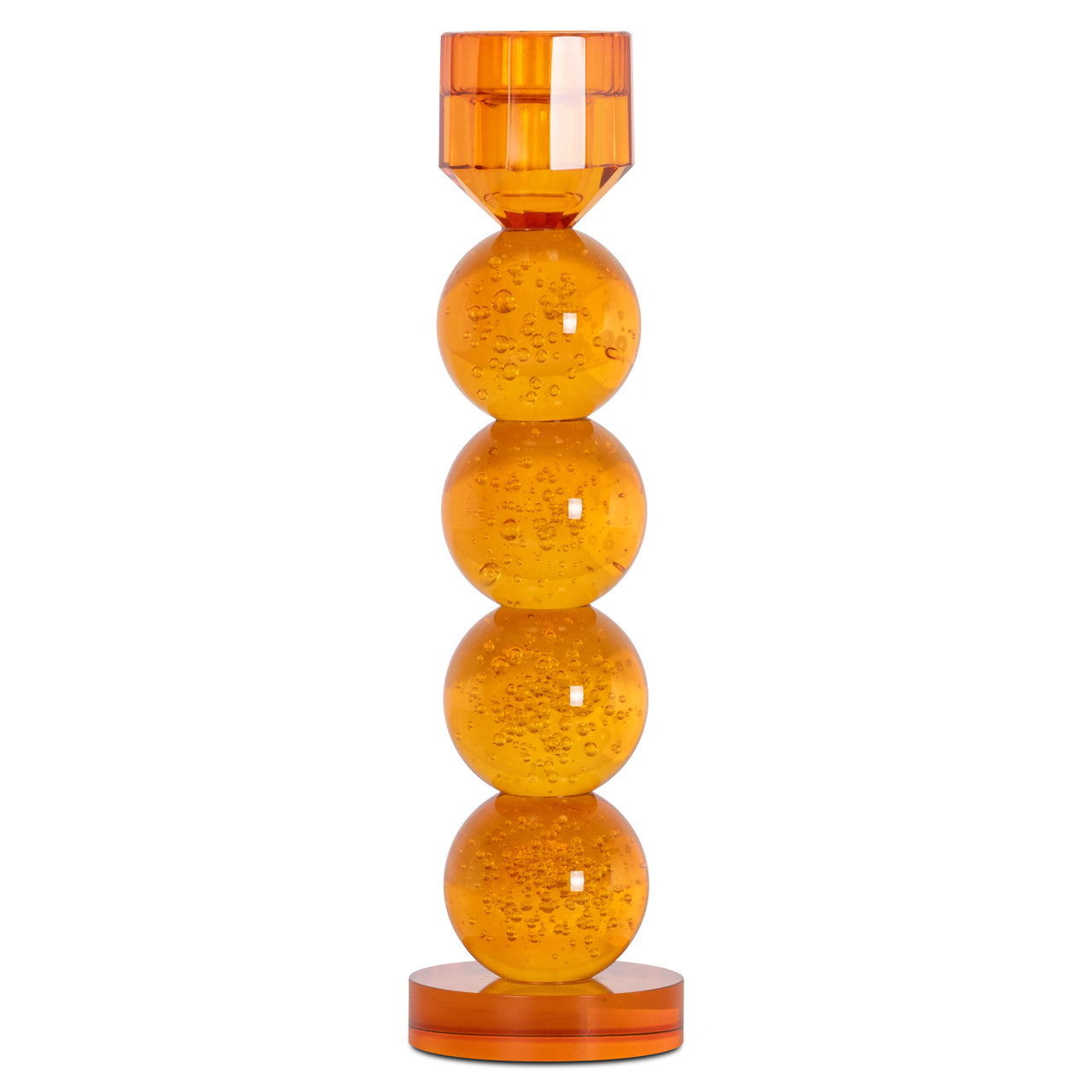 Richmond Interiors Kerzenhalter Raylan orange large