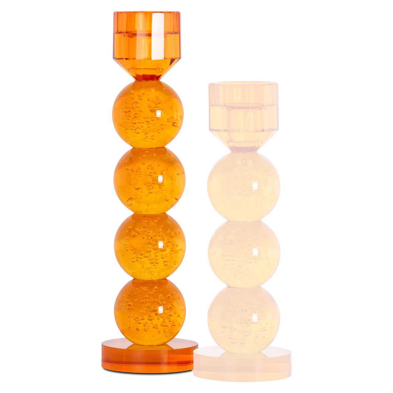 Richmond Interiors Kerzenhalter Raylan orange large Kerzenhalter Richmond Interiors