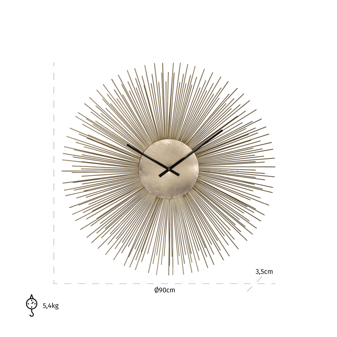 Richmond Interiors Uhr Chasin gold Uhr Richmond Interiors
