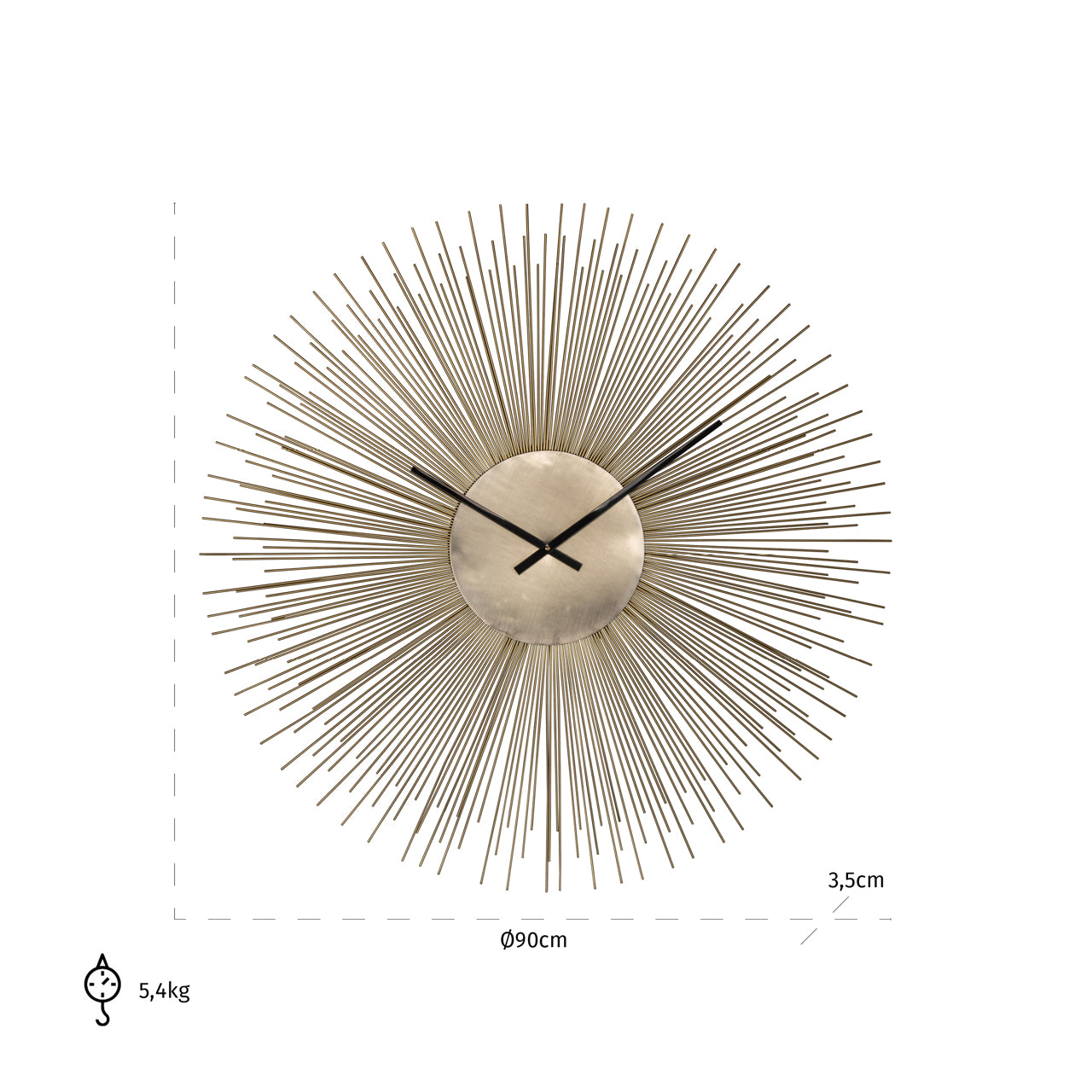 Richmond Interiors Uhr Chasin gold Uhr Richmond Interiors