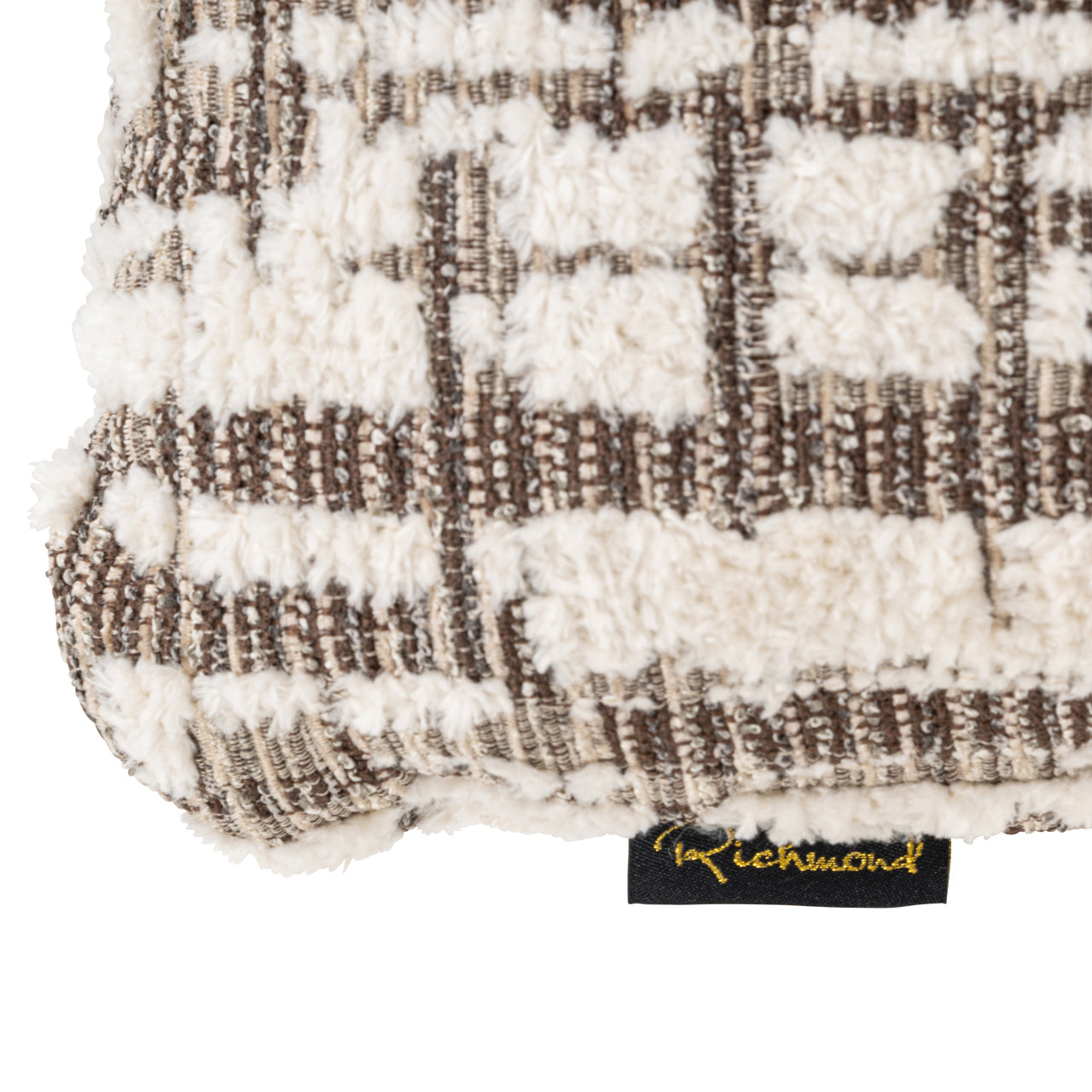 Richmond Interiors Kissen Oliv cream 50x50