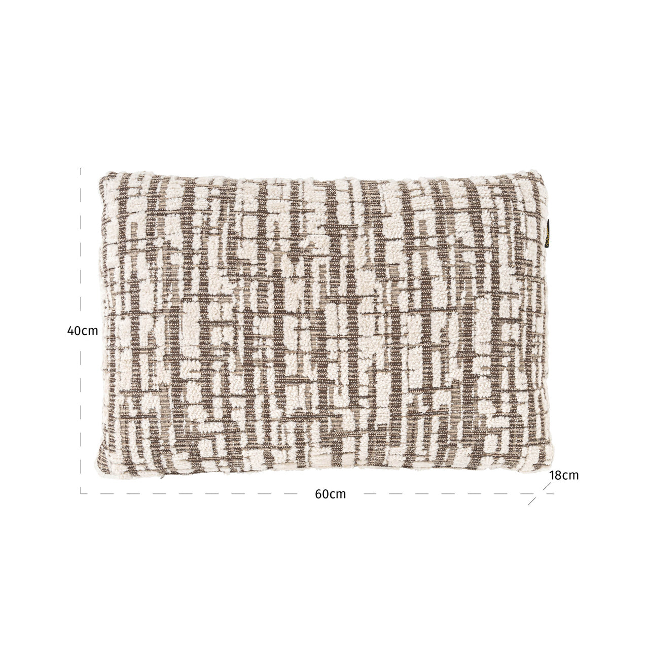 Richmond Interiors Kissen Oliv cream 40x60