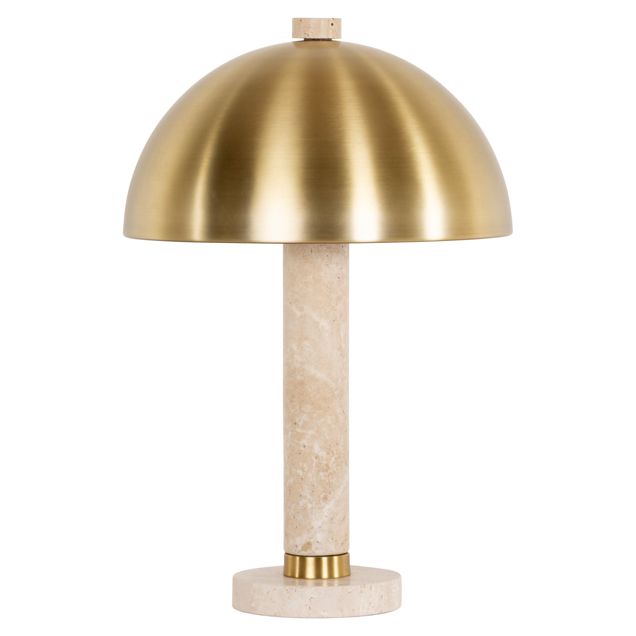 Richmond Interiors Tischlampe Jara brushed gold Tischlampe Richmond Interiors