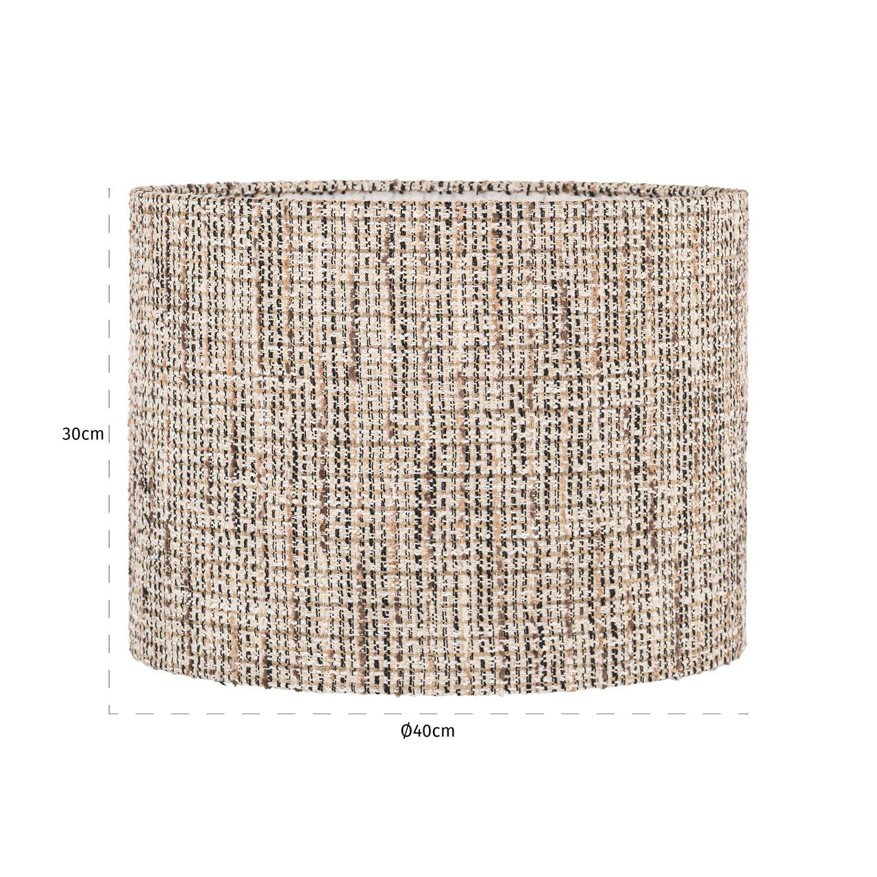 Richmond Interiors Lampenschirm Philou trendy nature 40Ø Lampenschirm Richmond Interiors