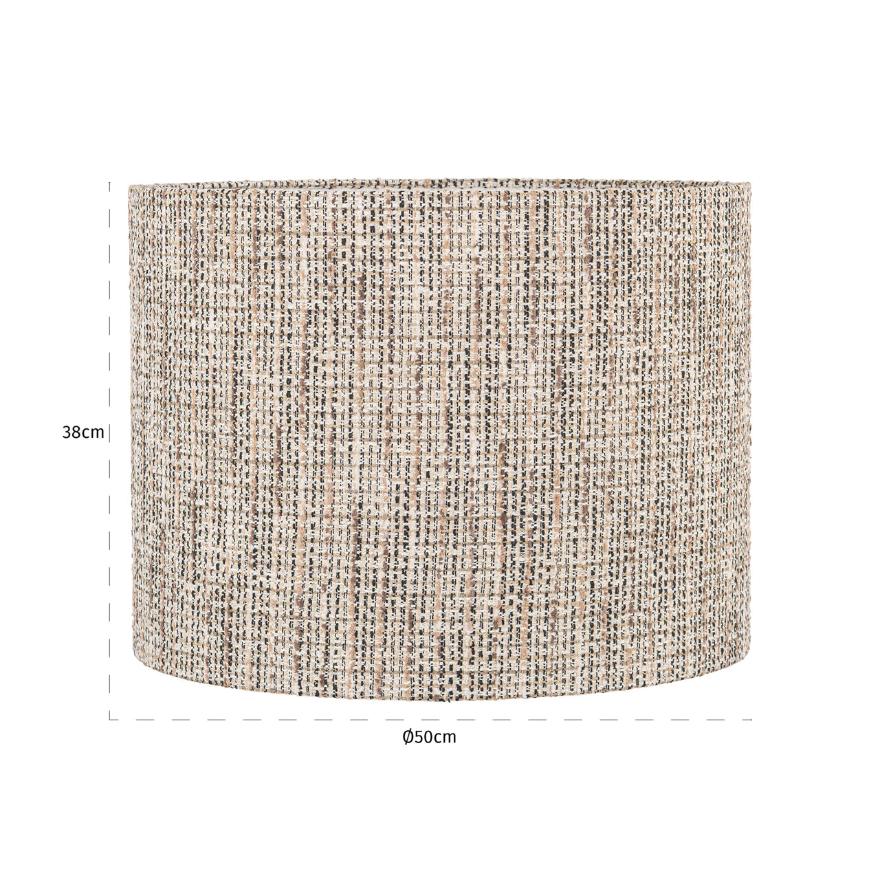 Richmond Interiors Lampenschirm Philou trendy nature 50Ø Lampenschirm Richmond Interiors
