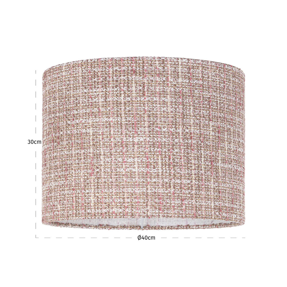Richmond Interiors Lampenschirm Live trendy rose 40Ø Lampenschirm Richmond Interiors