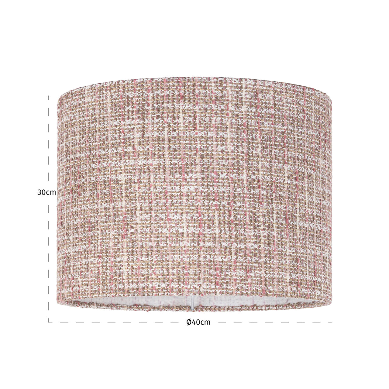 Richmond Interiors Lampenschirm Live trendy rose 40Ø Lampenschirm Richmond Interiors