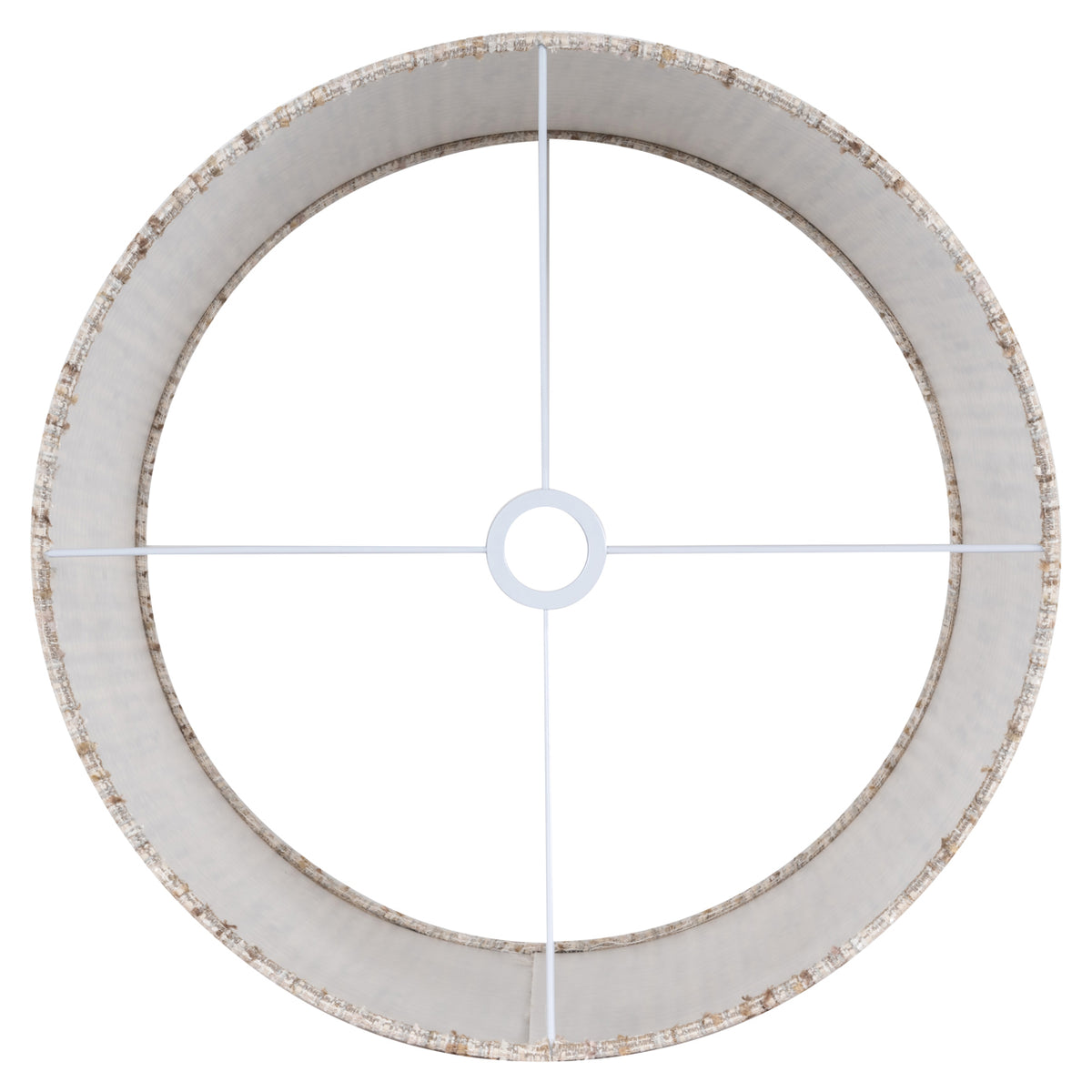 Richmond Interiors Lampenschirm Filou cream coco 50Ø