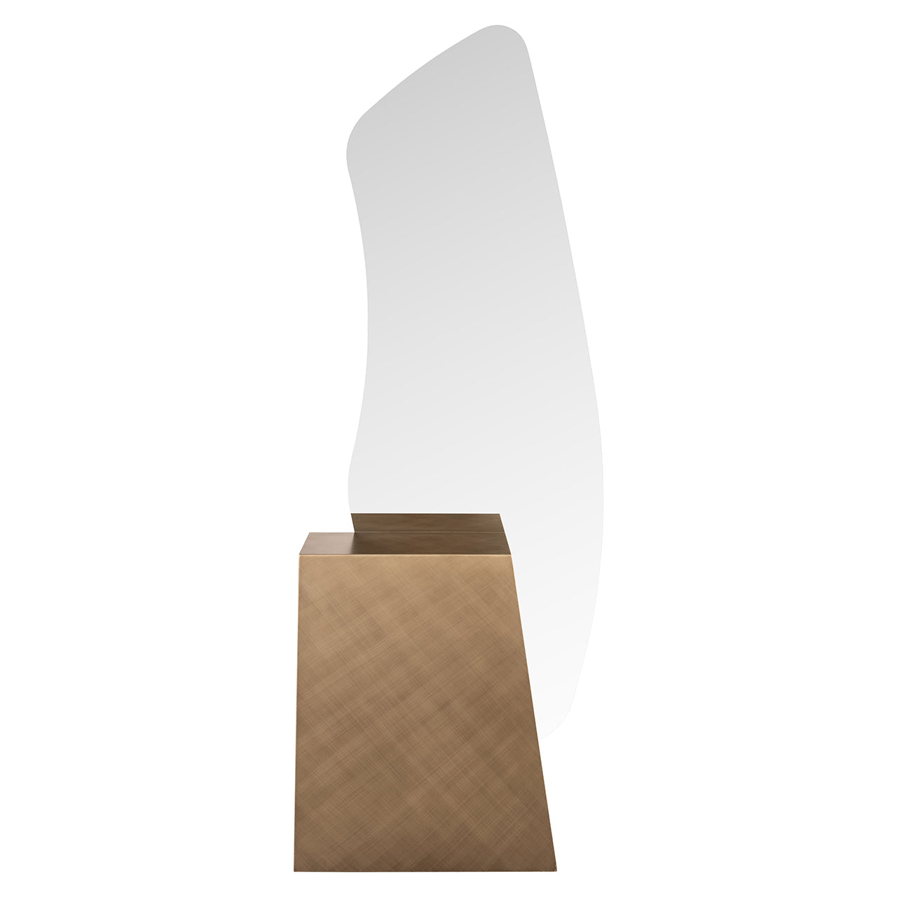 Richmond Interiors Standspiegel Mayla – Brushed Gold Stehspiegel Richmond Interiors