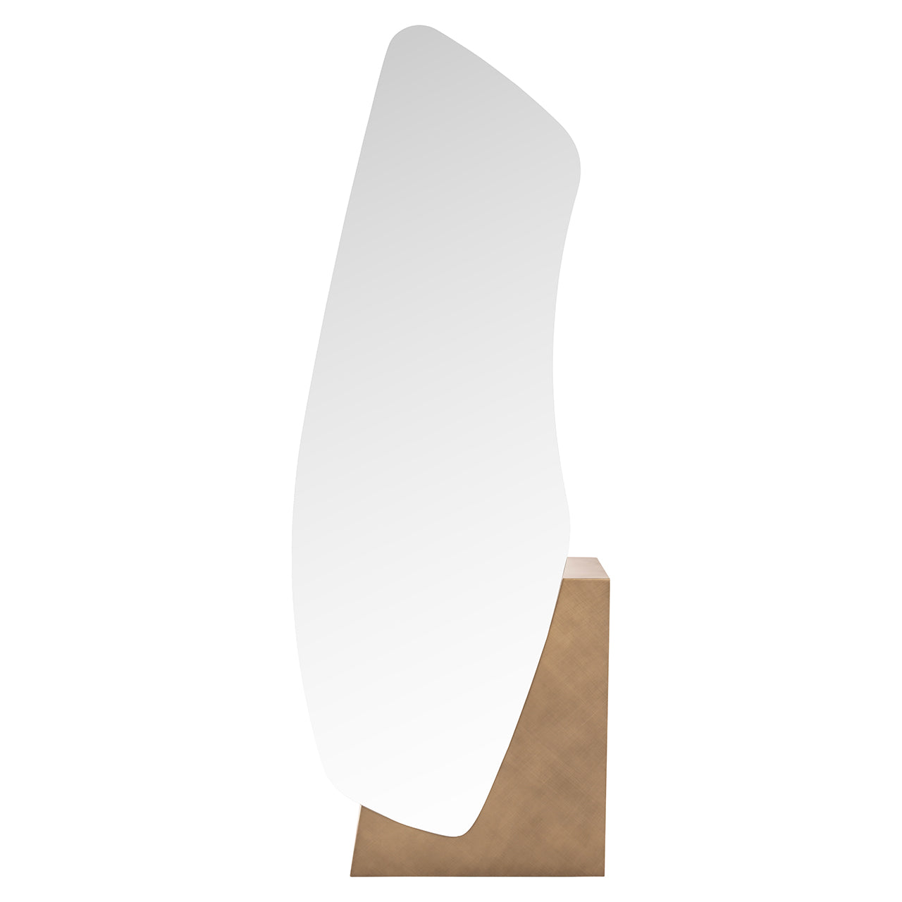 Richmond Interiors Standspiegel Mayla – Brushed Gold Stehspiegel Richmond Interiors
