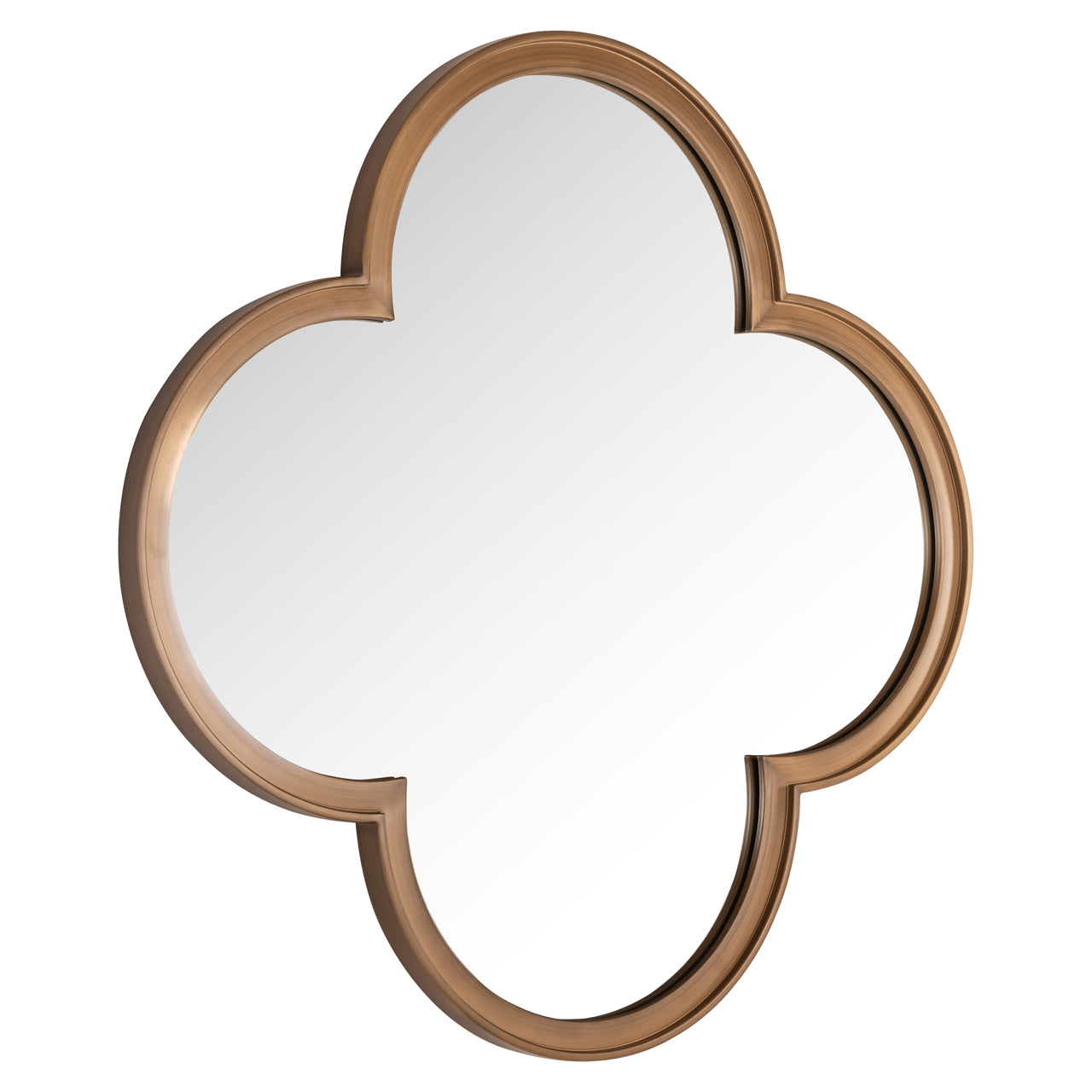 Richmond Interiors Spiegel Lowen brushed gold Spiegel Richmond Interiors