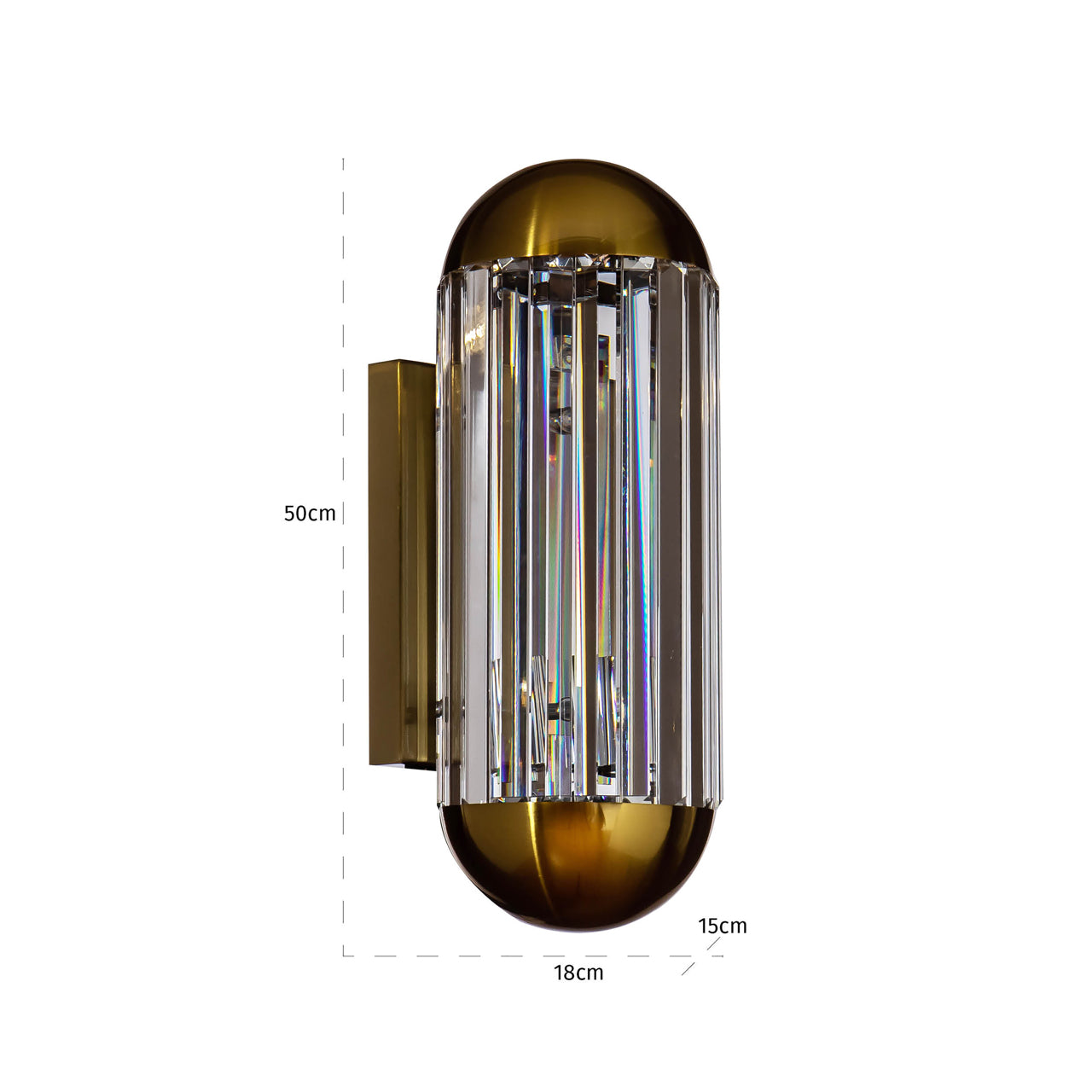 Richmond Interiors Wandlampe Anya bronze Wandlampe Richmond Interiors