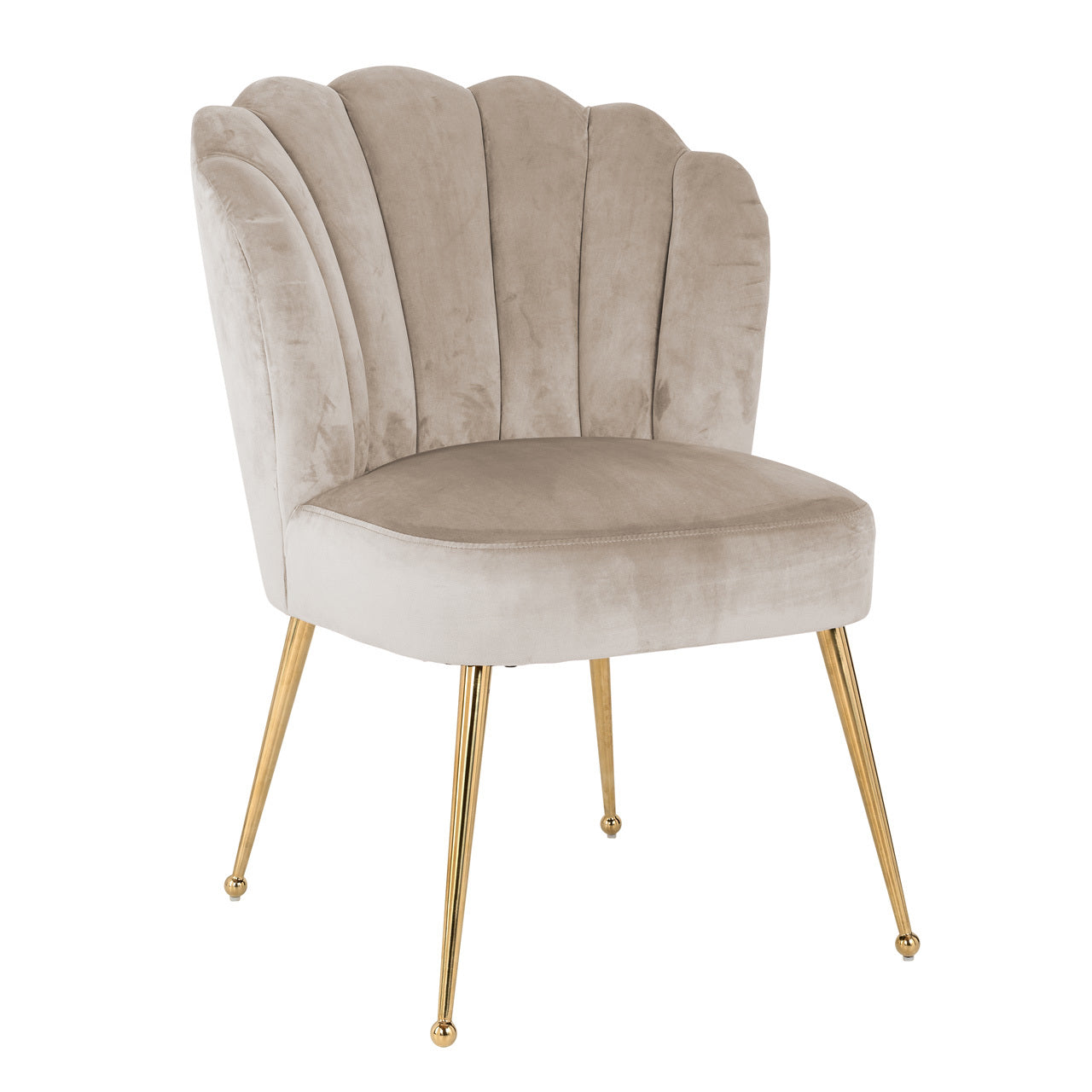 Richmond Interiors Esszimmerstuhl Pippa khaki velvet Esszimmerstuhl Richmond Interiors