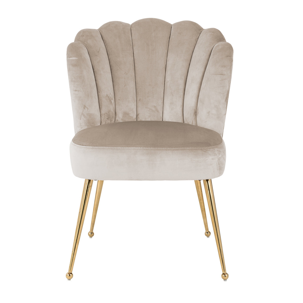 Richmond Interiors Esszimmerstuhl Pippa khaki velvet Esszimmerstuhl Richmond Interiors