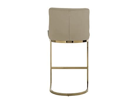 Richmond Interiors 2er-Set Barstuhl Bolton khaki velvet / gold fire retardant Barstuhl Richmond Interiors