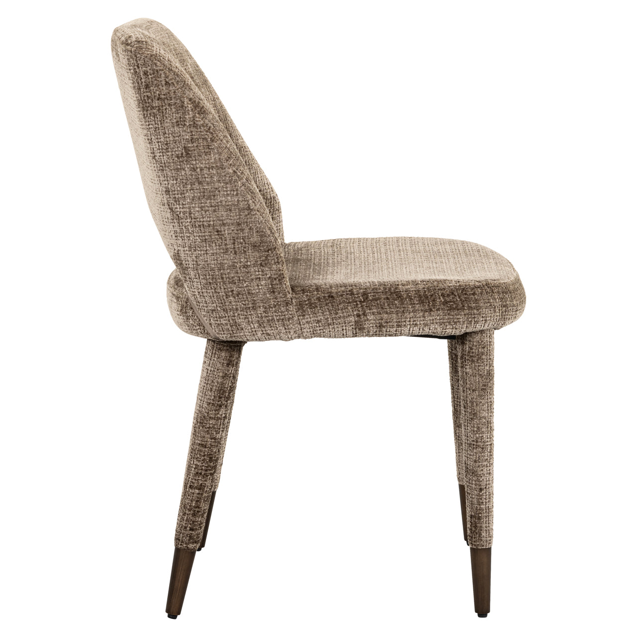 Richmond Interiors dining chair Cecilia stone chenille fire retardant (Niagara 104 Stone Chenille)