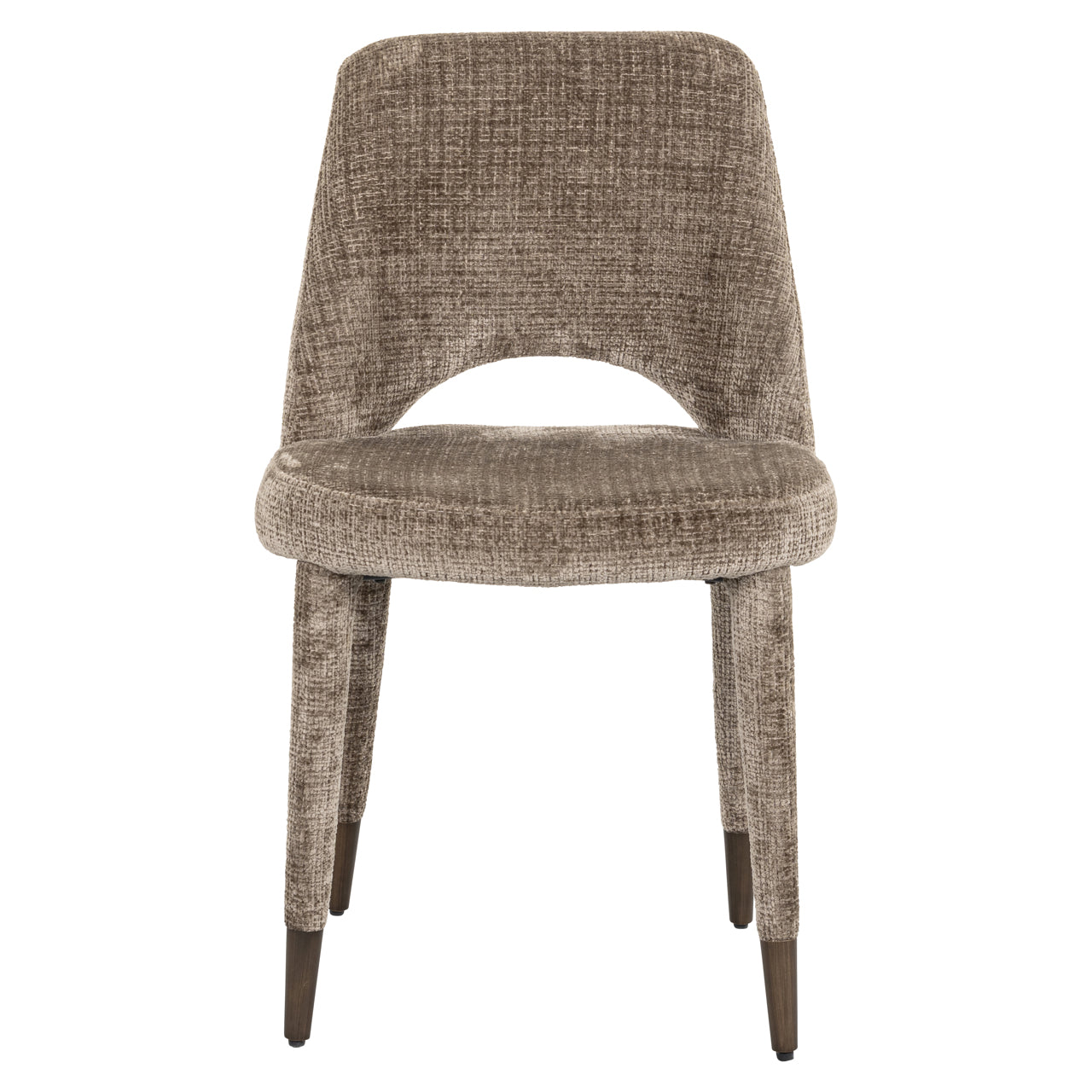 Richmond Interiors dining chair Cecilia stone chenille fire retardant (Niagara 104 Stone Chenille)