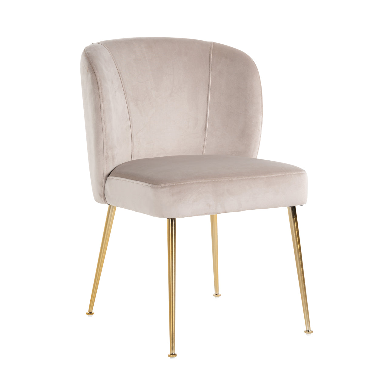 Richmond Interiors Esszimmerstuhl Cannon khaki velvet Esszimmerstuhl Richmond Interiors