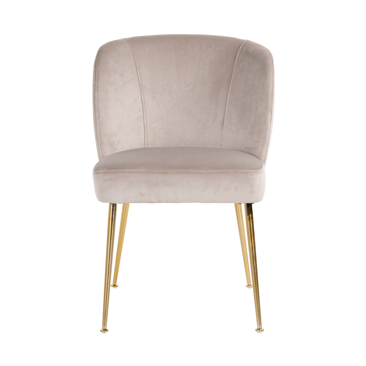 Richmond Interiors Esszimmerstuhl Cannon khaki velvet Esszimmerstuhl Richmond Interiors