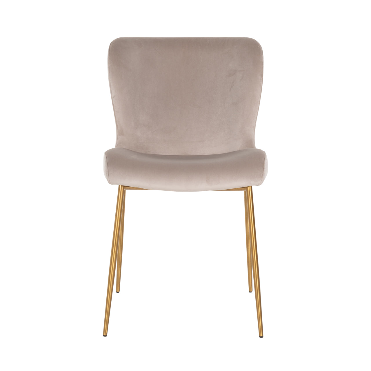 Richmond Interiors Esszimmerstuhl Odessa khaki velvet fire retardant (Set of 2) Esszimmerstuhl Richmond Interiors