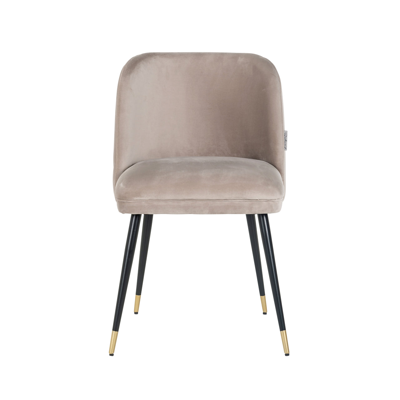 Richmond Interiors Esszimmerstuhl Alicia khaki velvet fire retardant Esszimmerstuhl Richmond Interiors
