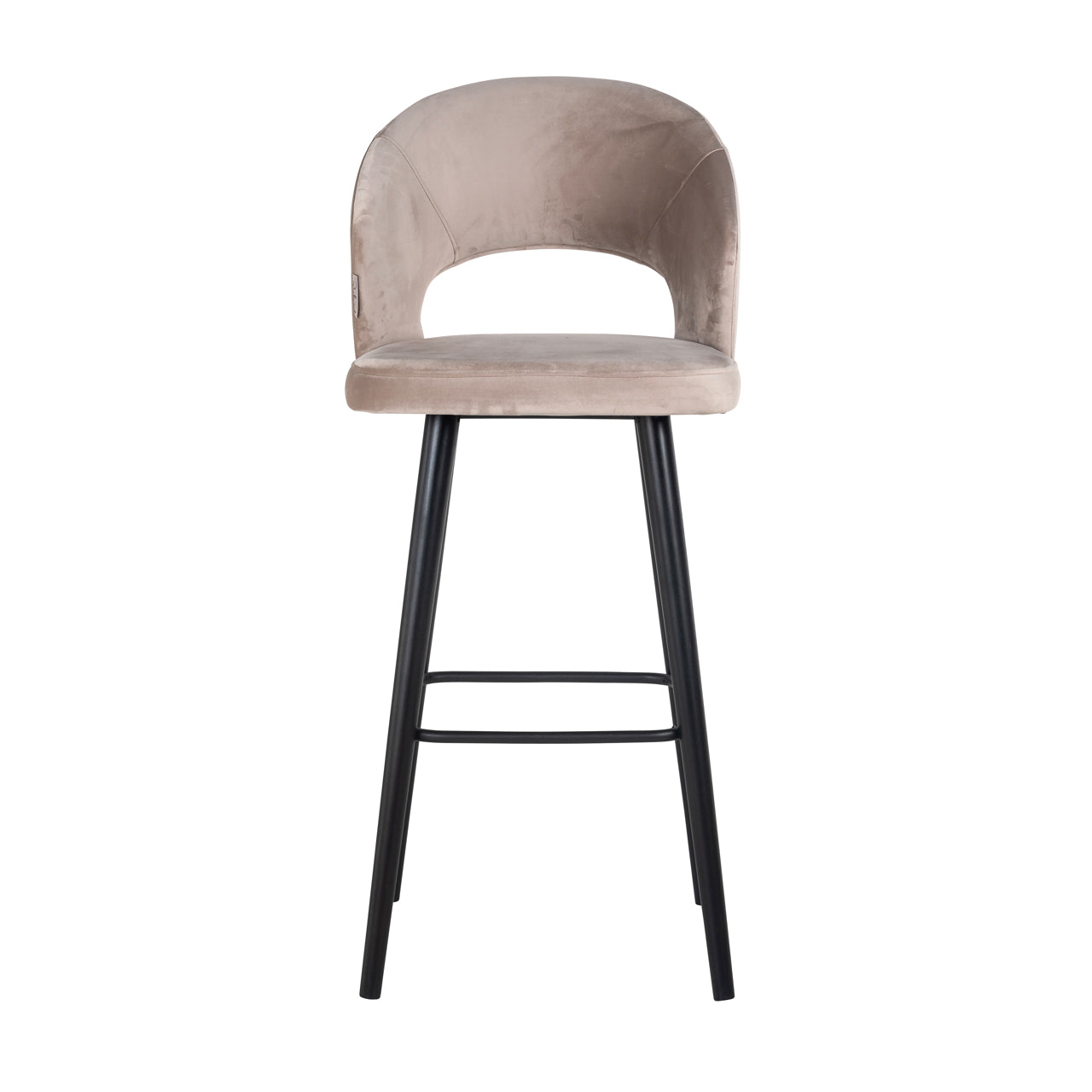 Richmond Interiors Barhocker Savoy khaki velvet Barhocker Richmond Interiors