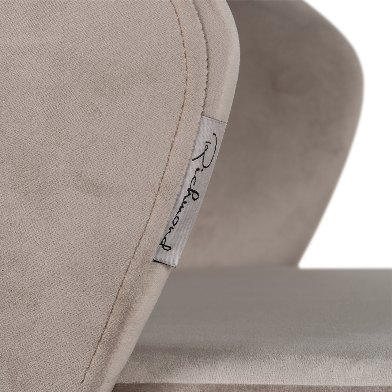 Richmond Interiors Barhocker Savoy khaki velvet Barhocker Richmond Interiors