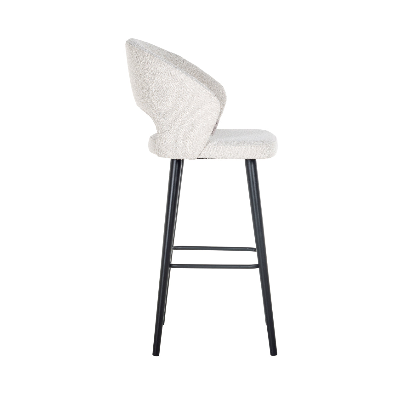 Richmond Interiors Barhocker Savoy white bouclé Barhocker Richmond Interiors