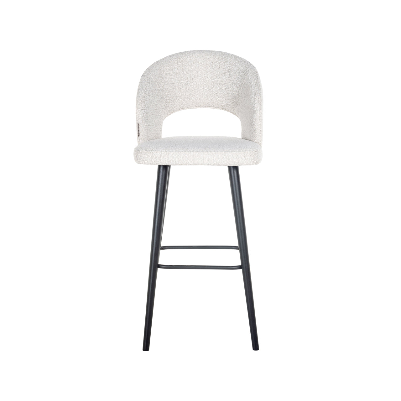 Richmond Interiors Barhocker Savoy white bouclé Barhocker Richmond Interiors