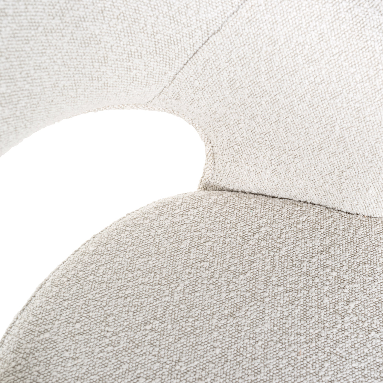 Richmond Interiors Barhocker Savoy white bouclé Barhocker Richmond Interiors