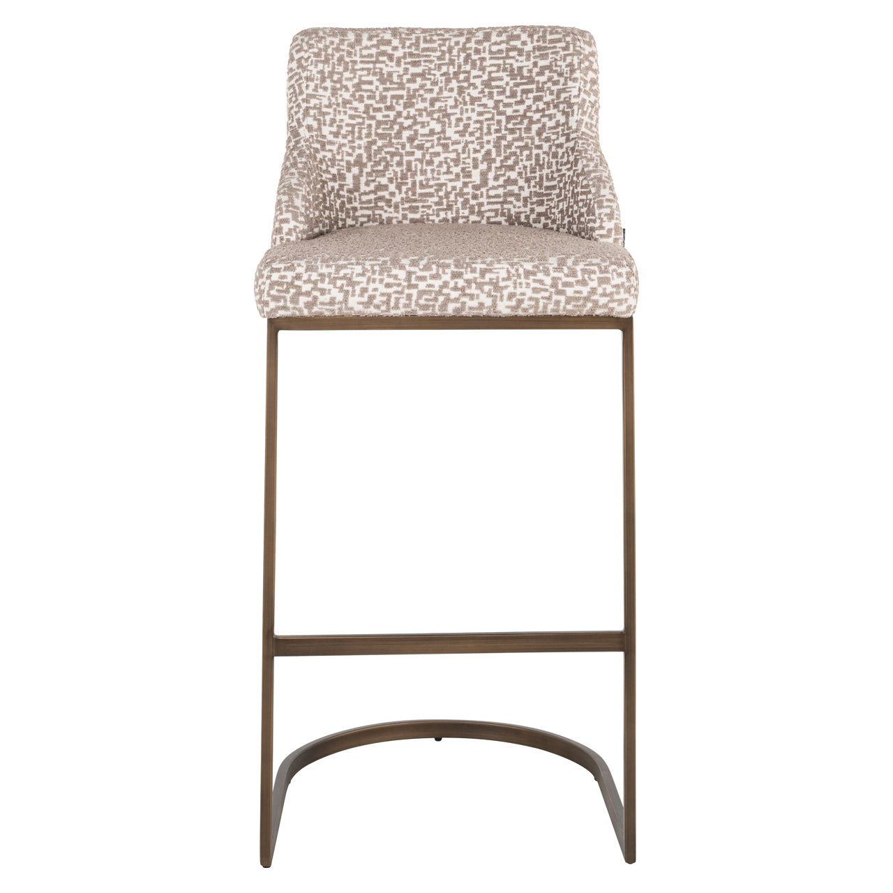 Richmond Interiors Barhocker Bolton natural geo (Set of 2) Barhocker Richmond Interiors