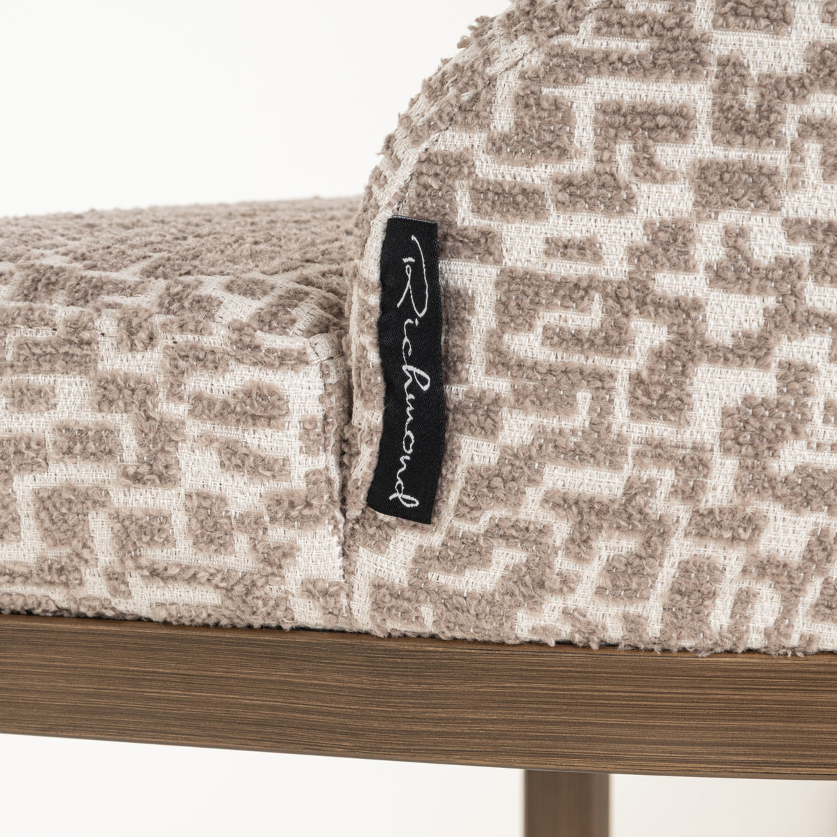 Richmond Interiors Barhocker Bolton natural geo (Set of 2) Richmond Interiors