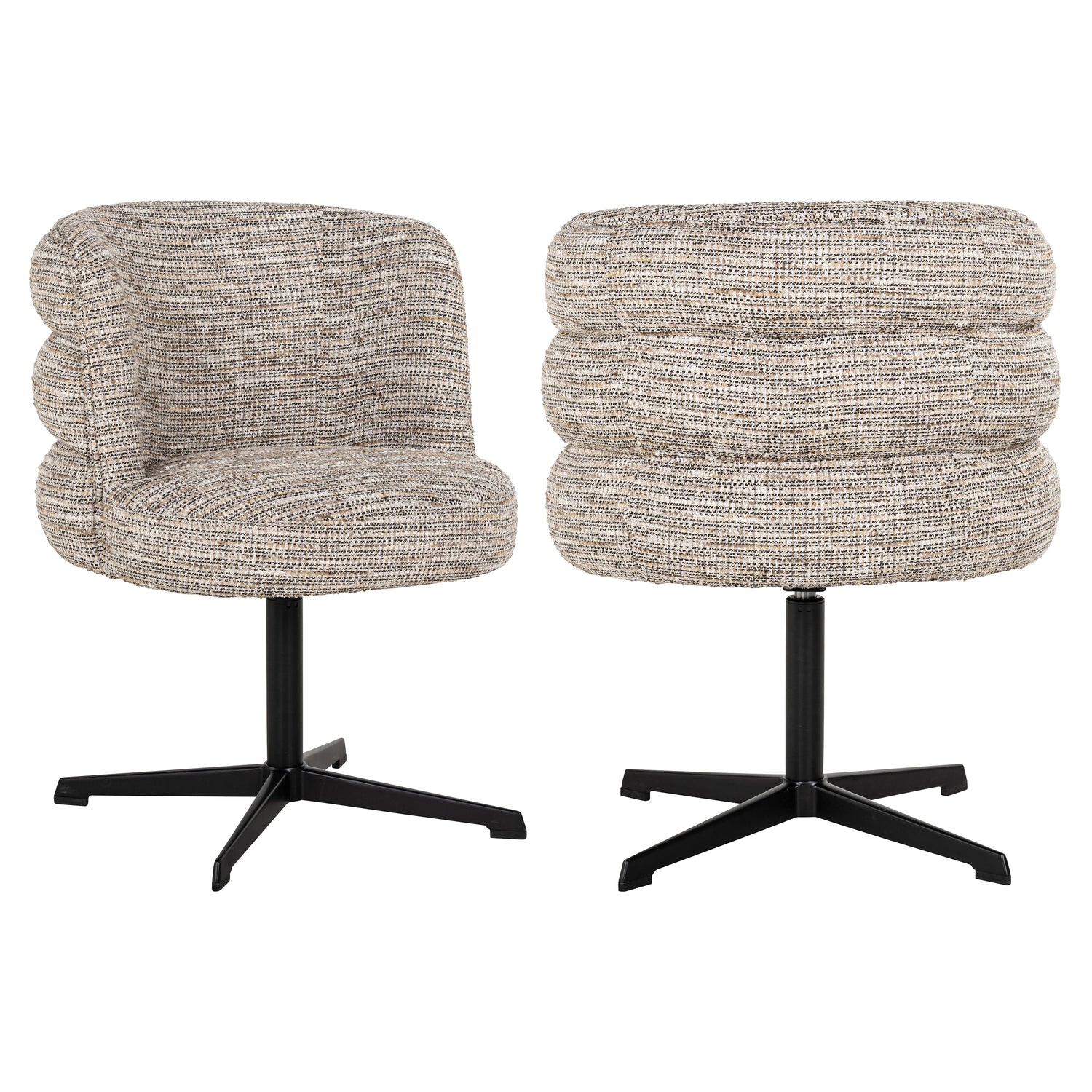 Alexander Jones Chadwick-Drehstuhl beige coco Esszimmerstuhl Alexander Jones