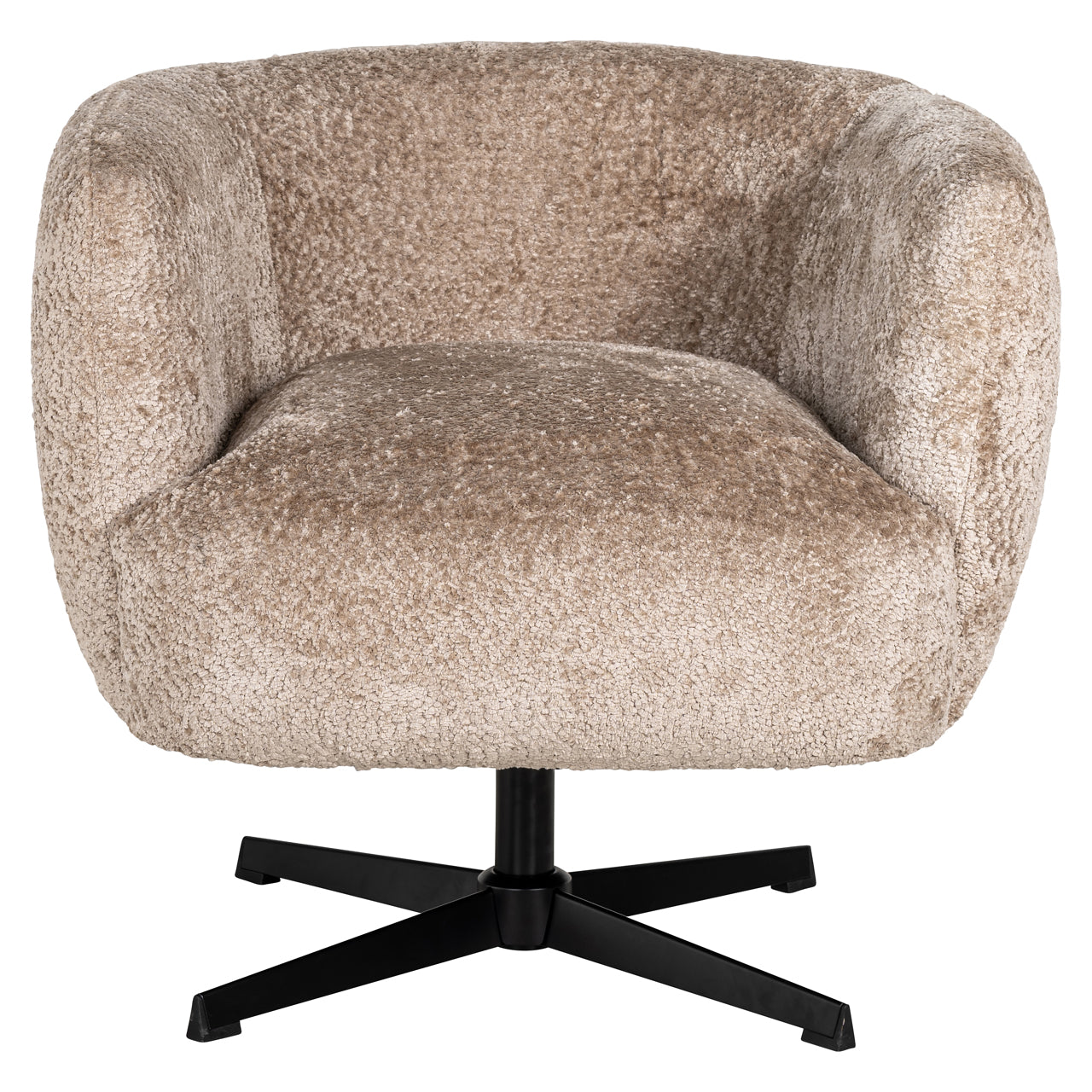 Richmond Interiors Lounge Stuhl Estelle sheep natural swivel Lounge Stuhl Richmond Interiors