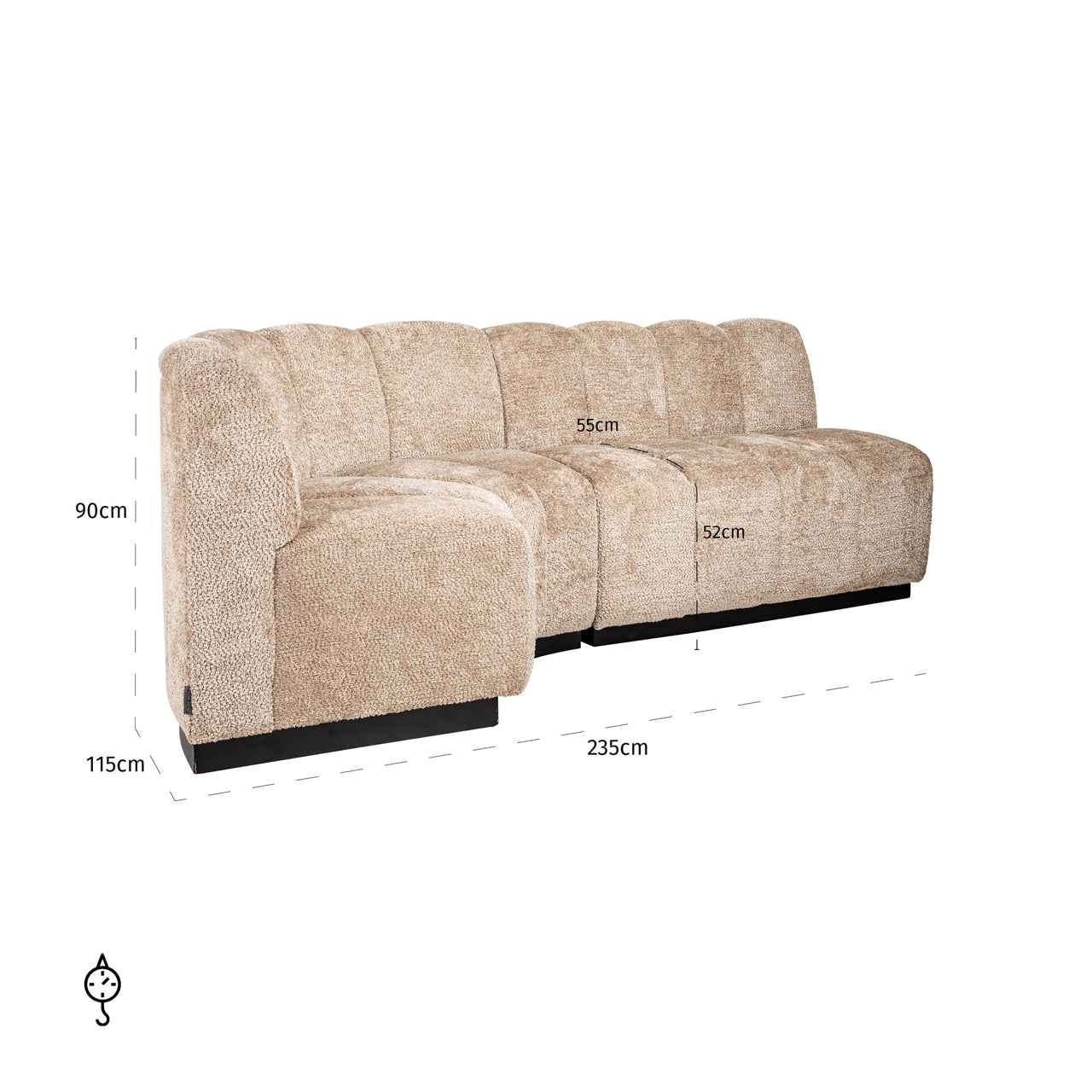 Richmond Interiors Sitzbank Hillpark customized