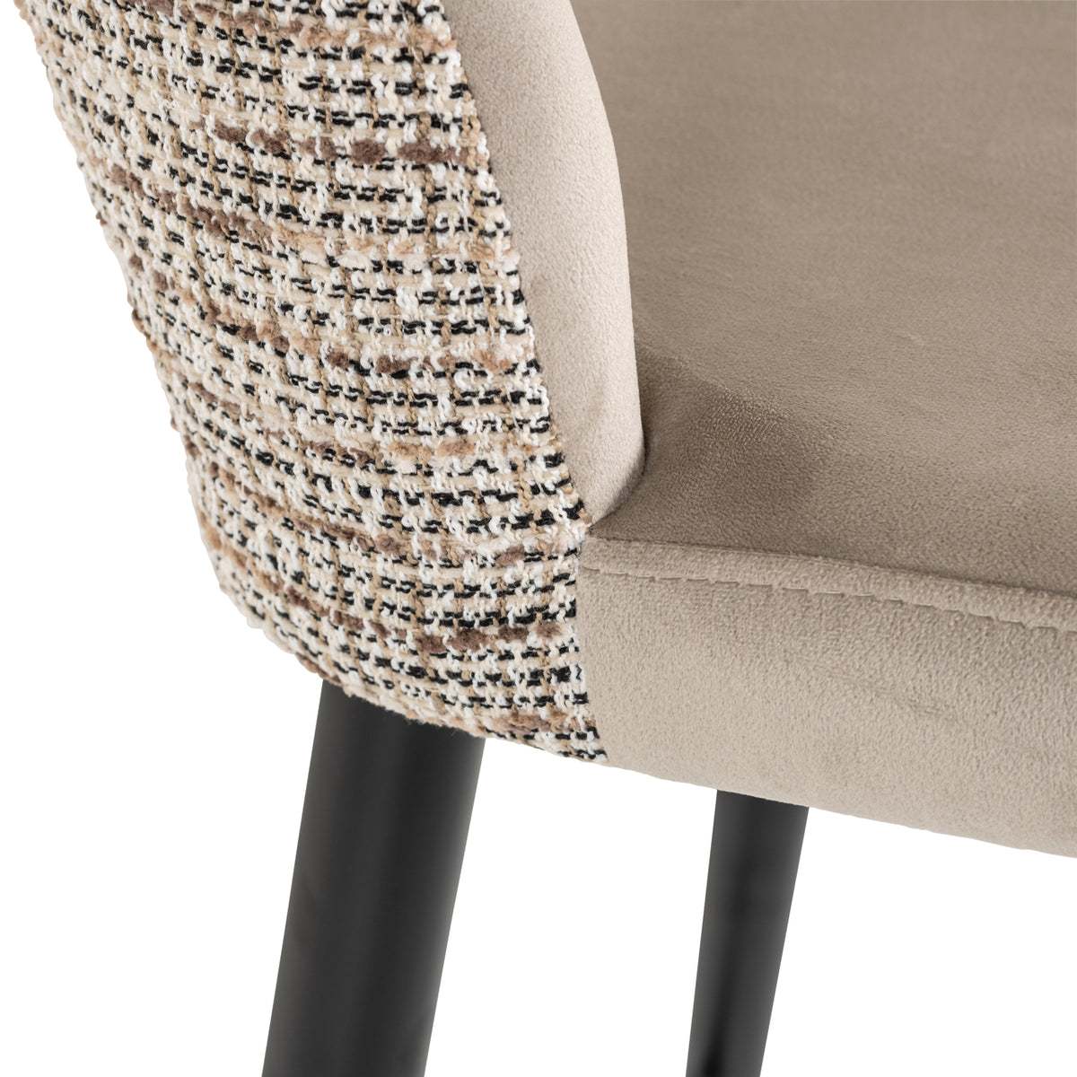 Richmond Interiors Barhocker Tabitha trendy nature fire retardant Richmond Interiors