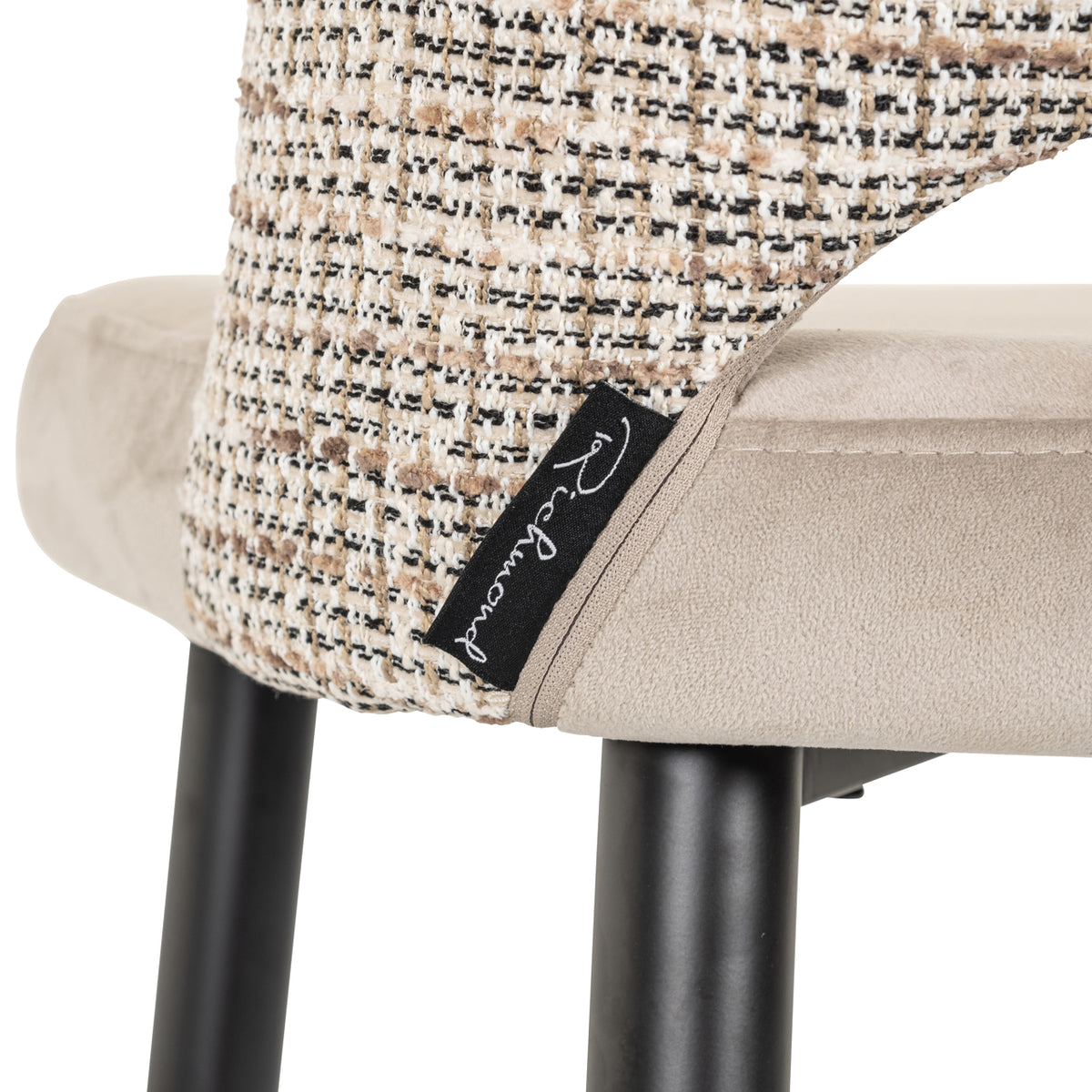 Richmond Interiors Barhocker Tabitha trendy nature fire retardant Richmond Interiors