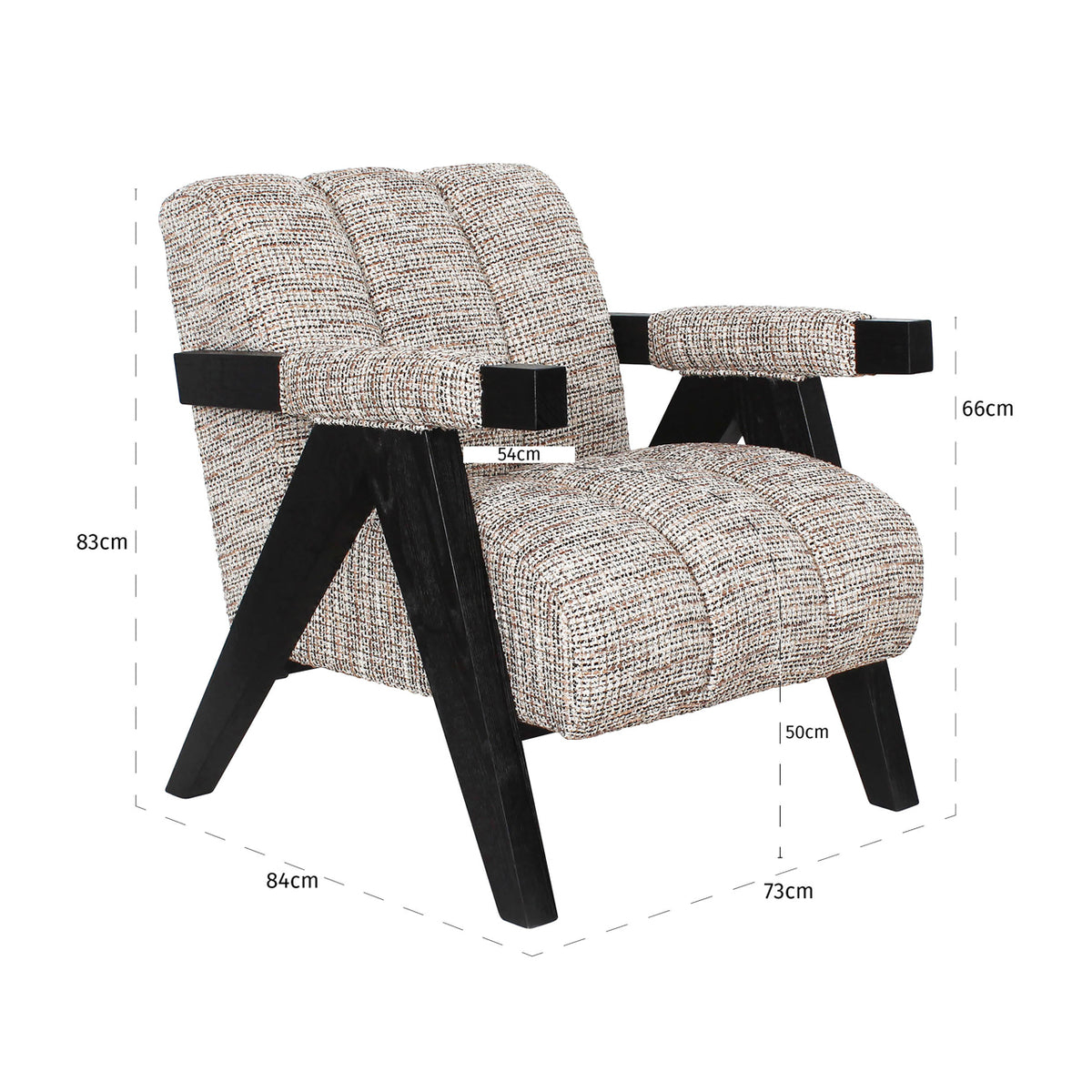 Richmond Interiors Lounge Stuhl Clover trendy nature Richmond Interiors