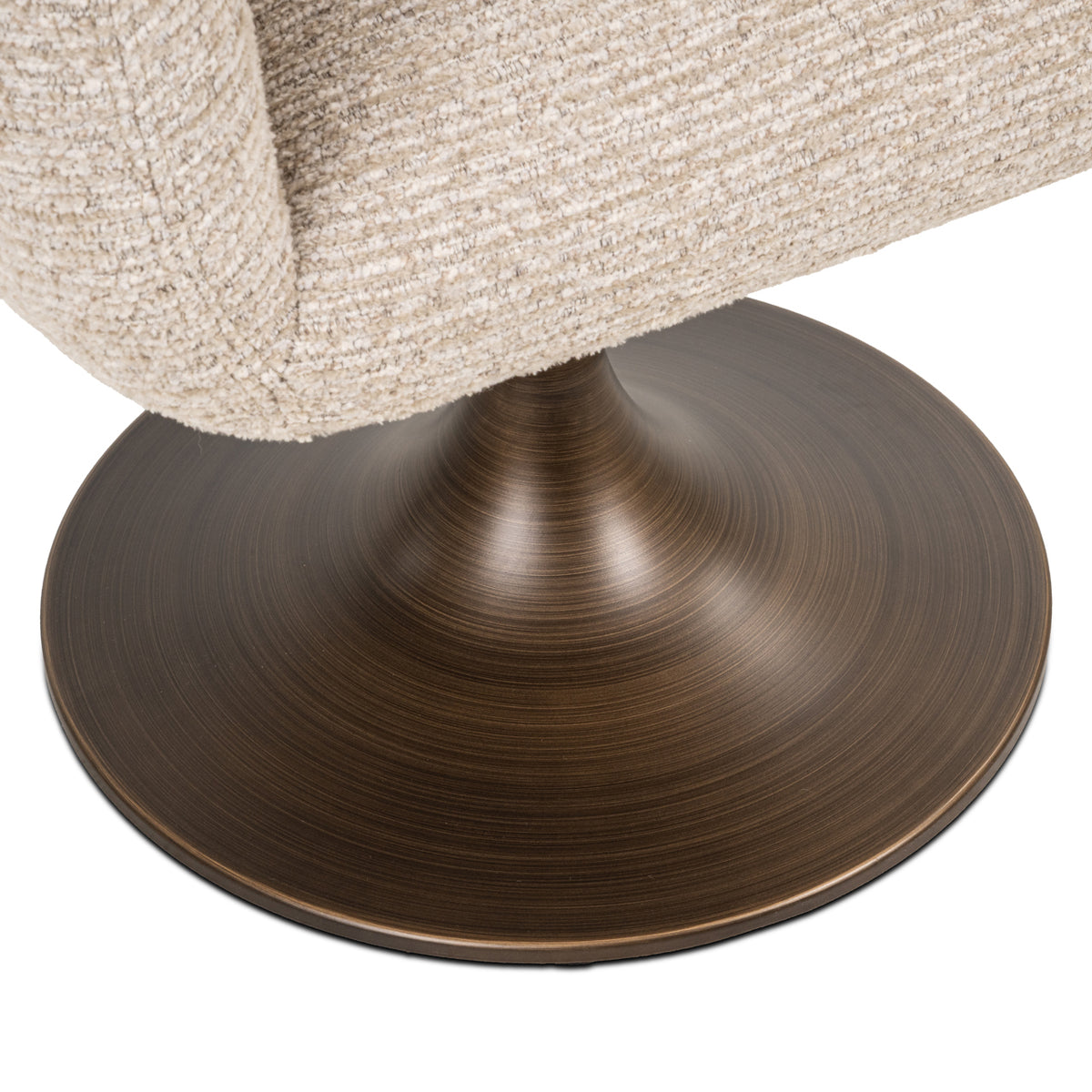 Richmond Interiors Esszimmerstuhl Aldo natural linear swivel Richmond Interiors